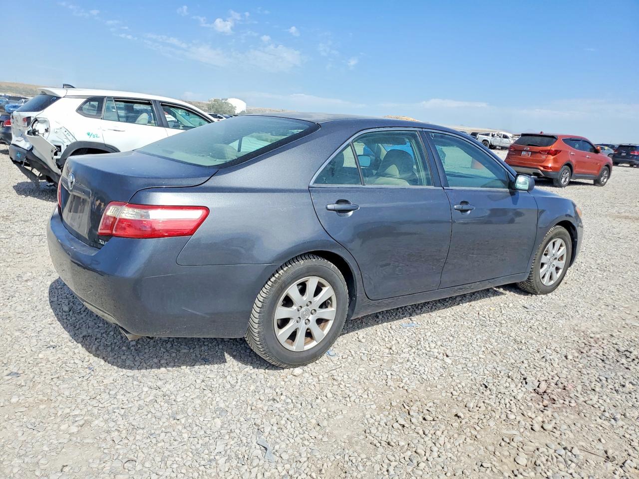 2007 Toyota Camry Xle V6 Gray vin: 4T1BK46K37U042132