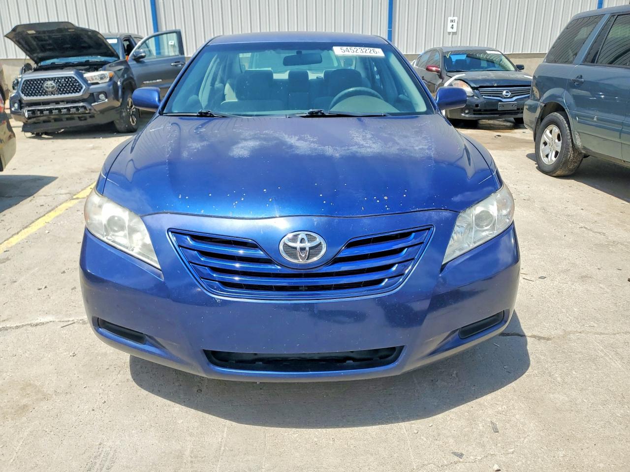 2007 Toyota Camry Le V6 Синий vin: 4T1BK46K37U042728