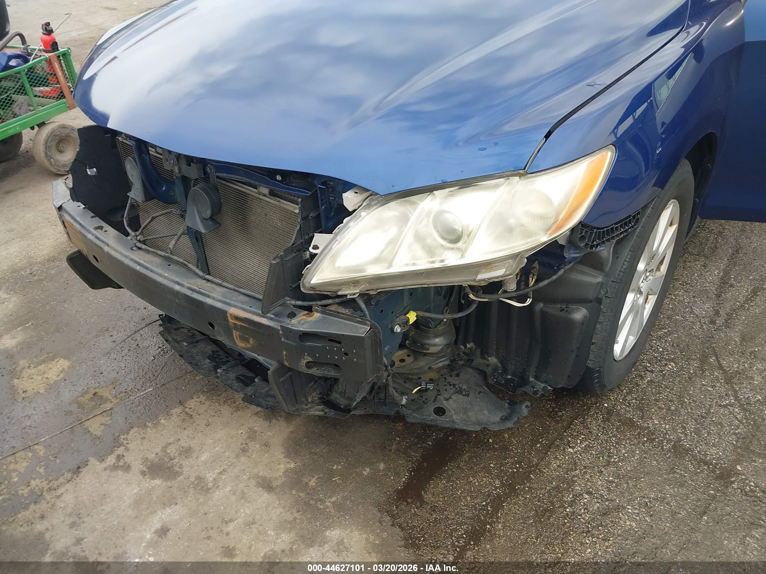 2007 Toyota Camry Xle V6 Синий vin: 4T1BK46K37U052479