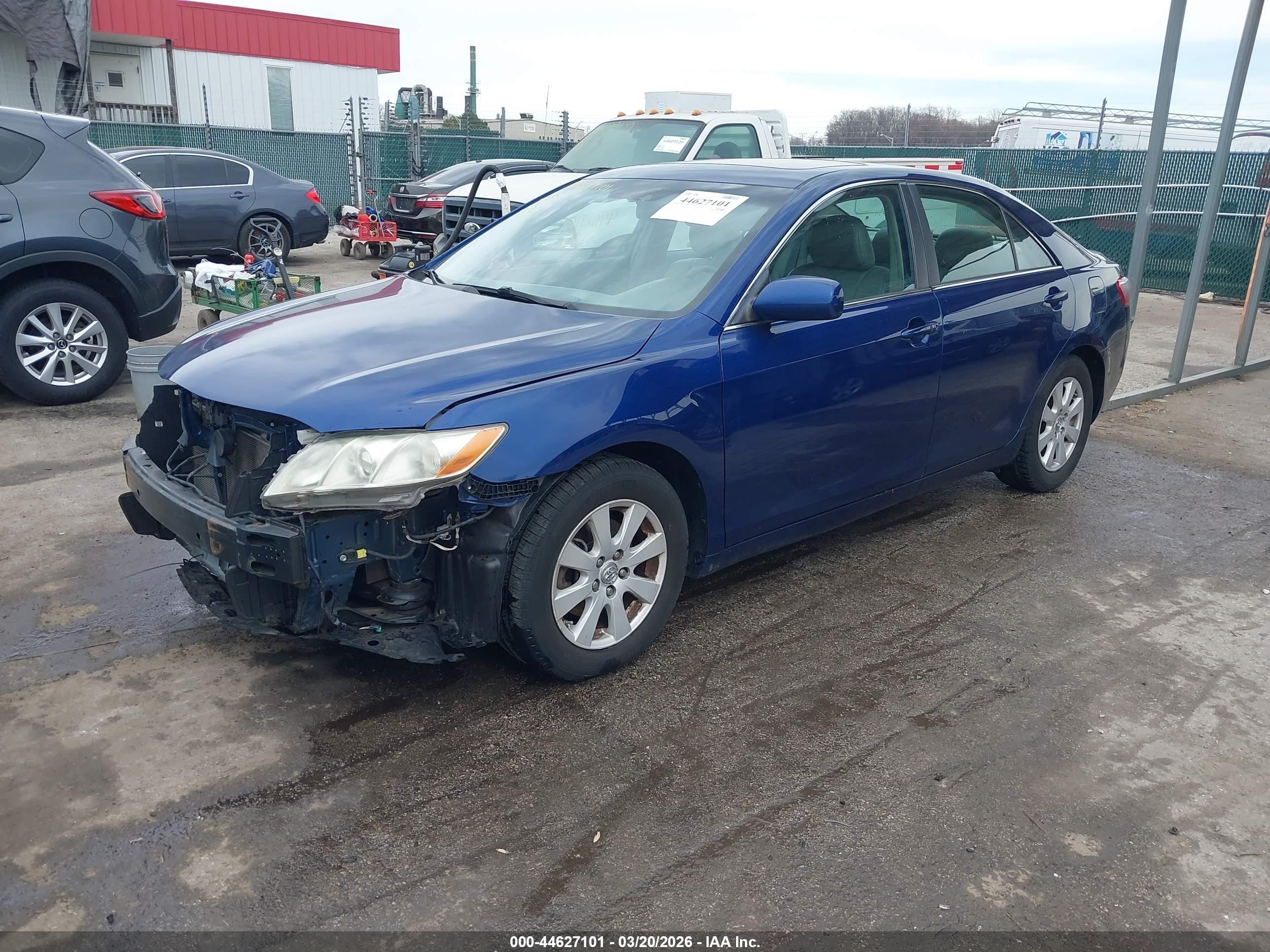 2007 Toyota Camry Xle V6 Синий vin: 4T1BK46K37U052479