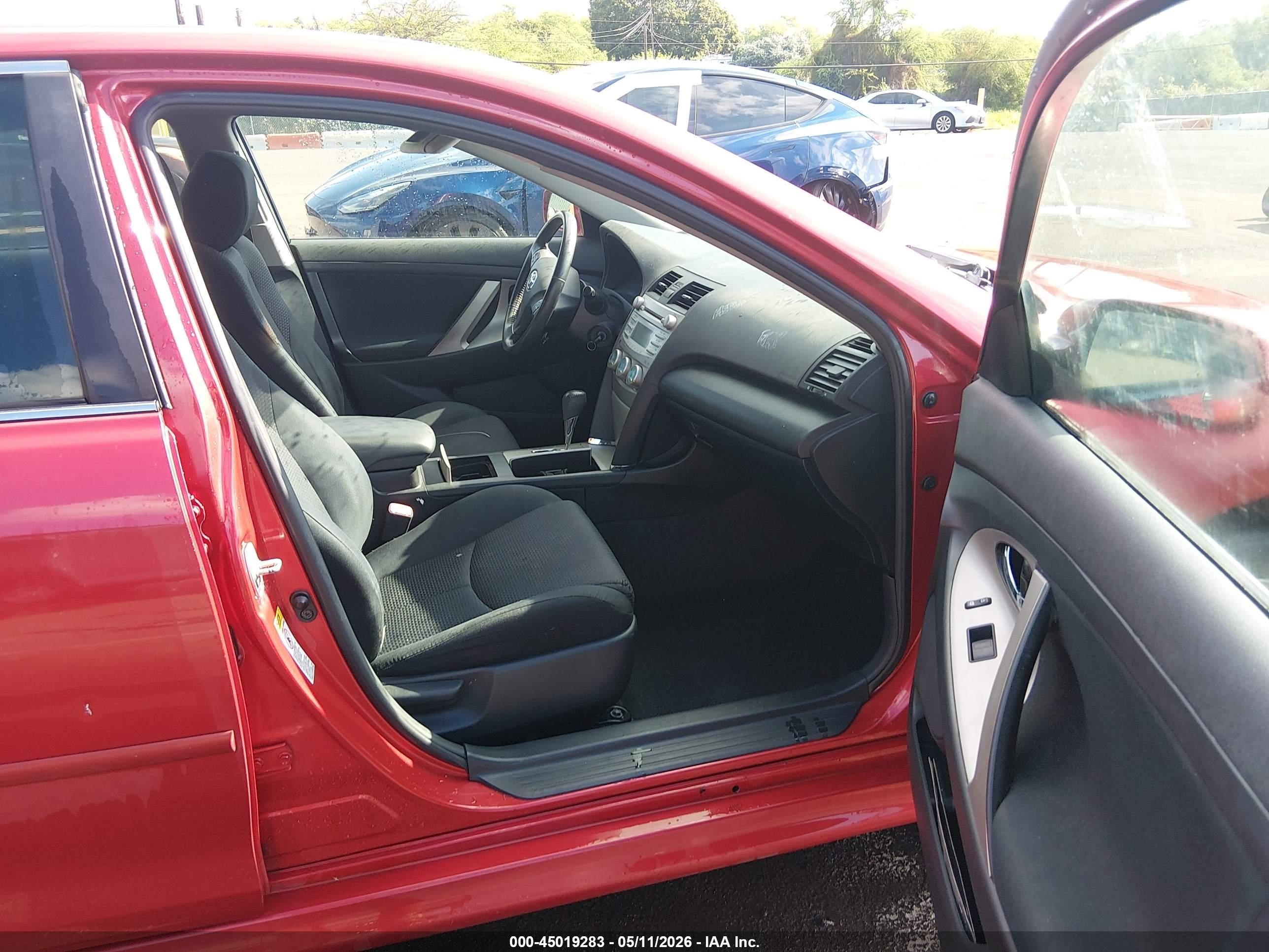 2007 Toyota Camry Le V6/se V6/xle V6 Red vin: 4T1BK46K37U054149