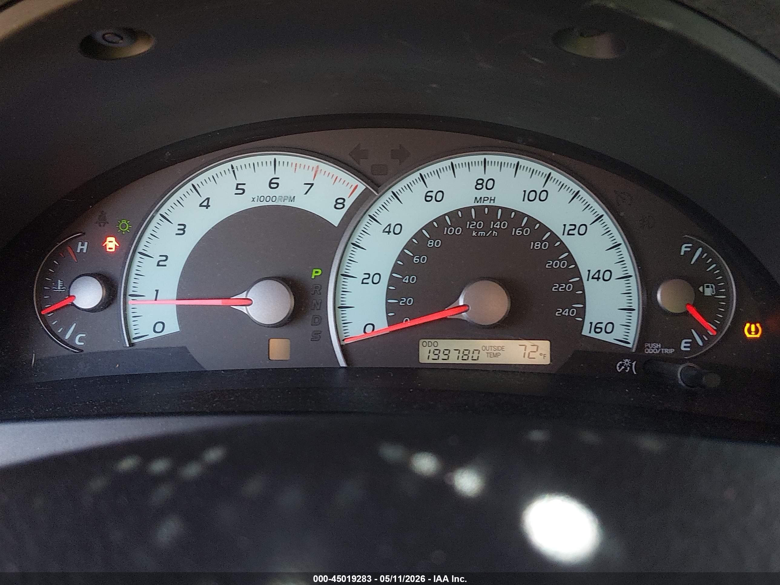 2007 Toyota Camry Le V6/se V6/xle V6 Red vin: 4T1BK46K37U054149
