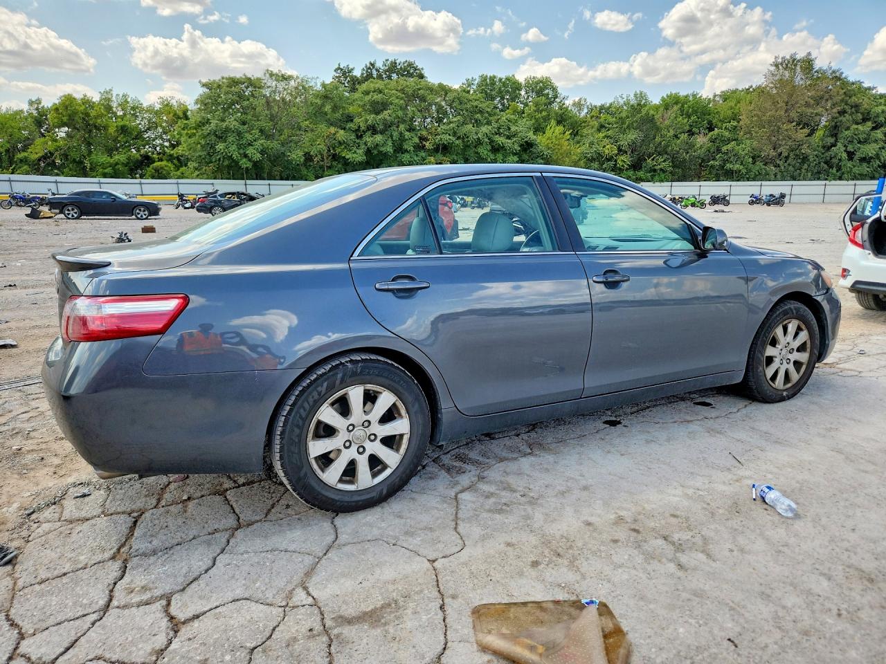 2007 Toyota Camry Xle V6 Charcoal vin: 4T1BK46K37U517519