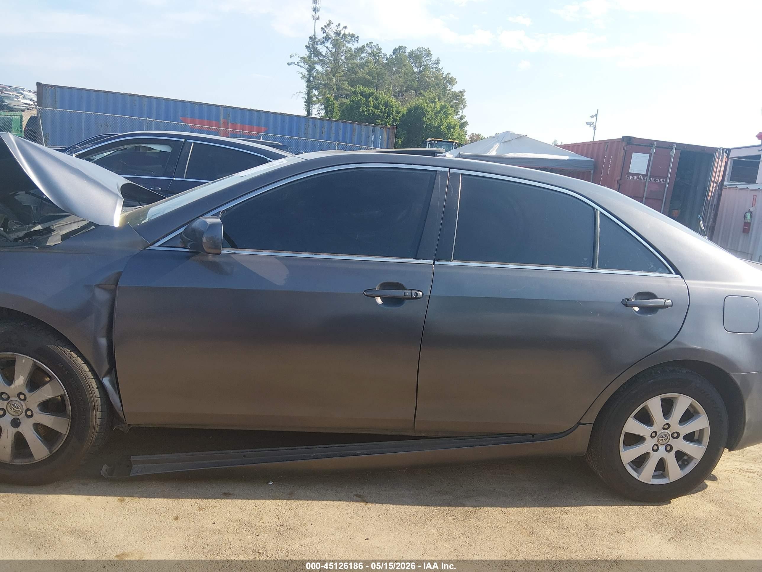 2007 Toyota Camry Xle V6 Gray vin: 4T1BK46K37U522977