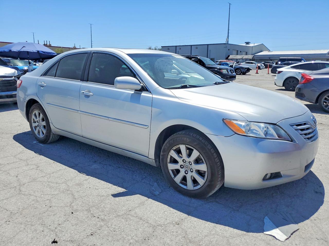 2007 Toyota Camry Xle V6 Silver vin: 4T1BK46K37U525572