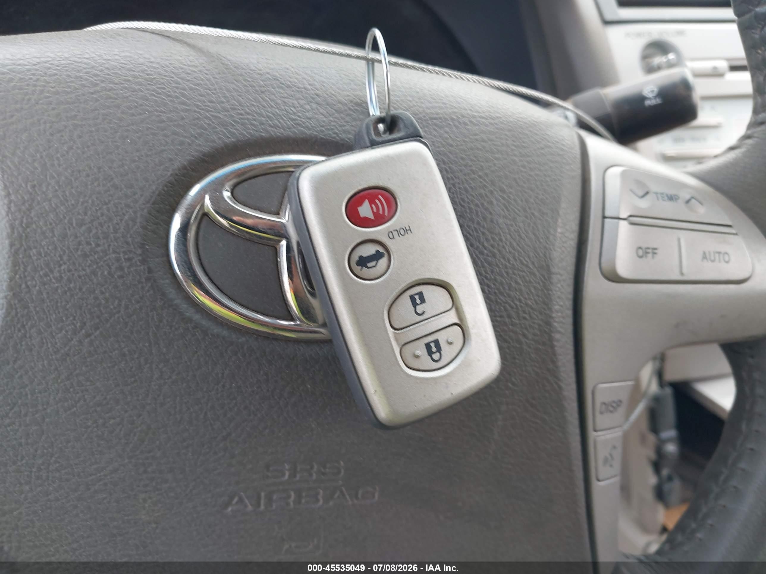 2007 Toyota Camry Xle V6 White vin: 4T1BK46K37U540170