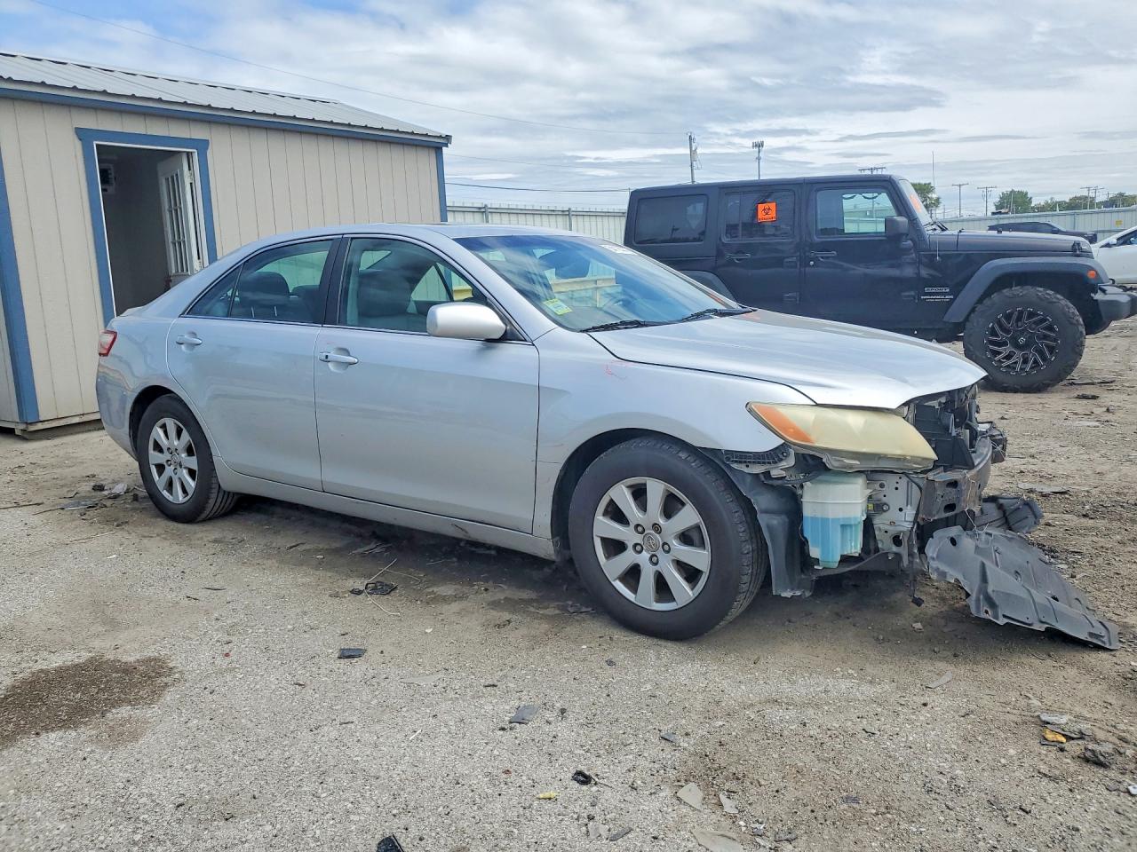 2007 Toyota Camry Xle V6 Silver vin: 4T1BK46K37U542243