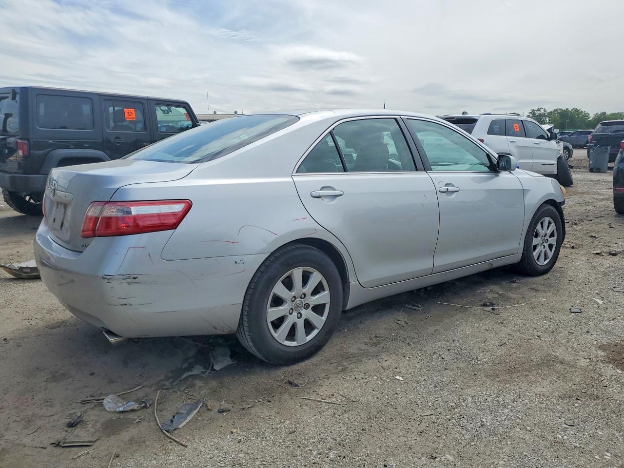 2007 Toyota Camry Xle V6 Silver vin: 4T1BK46K37U542243