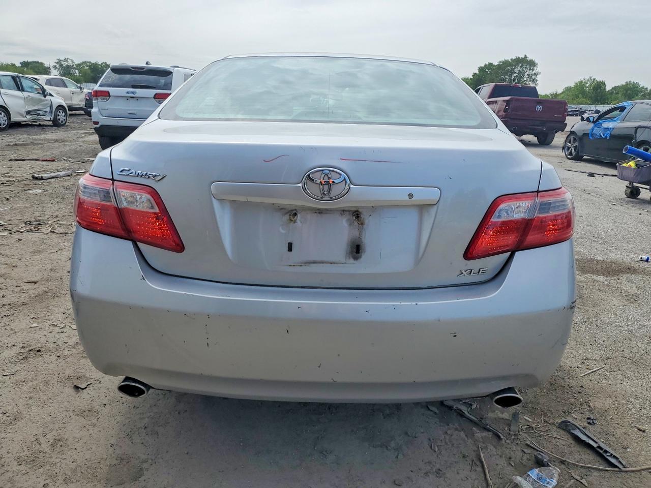 2007 Toyota Camry Xle V6 Silver vin: 4T1BK46K37U542243