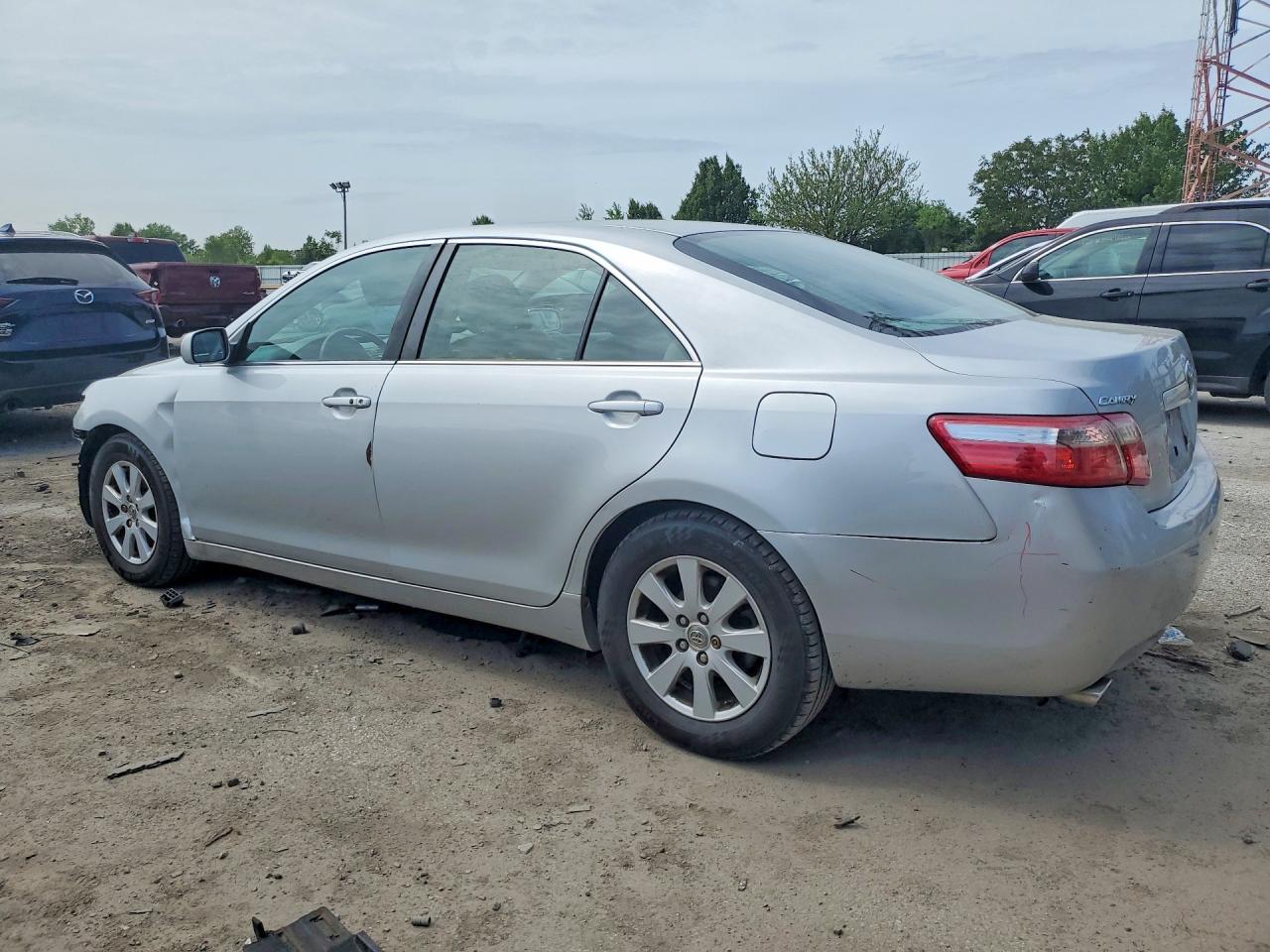 2007 Toyota Camry Xle V6 Silver vin: 4T1BK46K37U542243