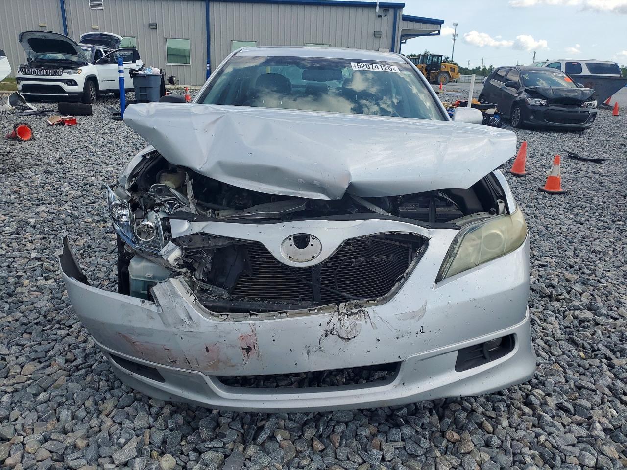 2007 Toyota Camry Se V6 Серебряный vin: 4T1BK46K37U545546