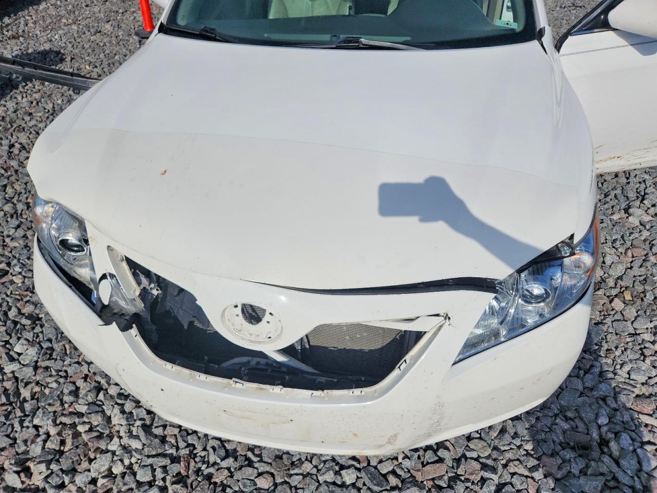 2007 Toyota Camry Xle V6 White vin: 4T1BK46K37U552383