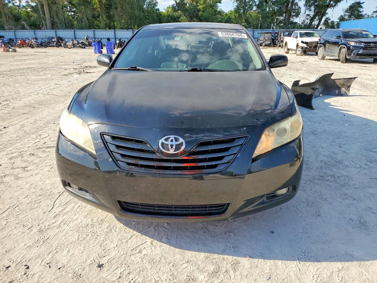 2008 Toyota Camry Xle V6 Black vin: 4T1BK46K38U058736