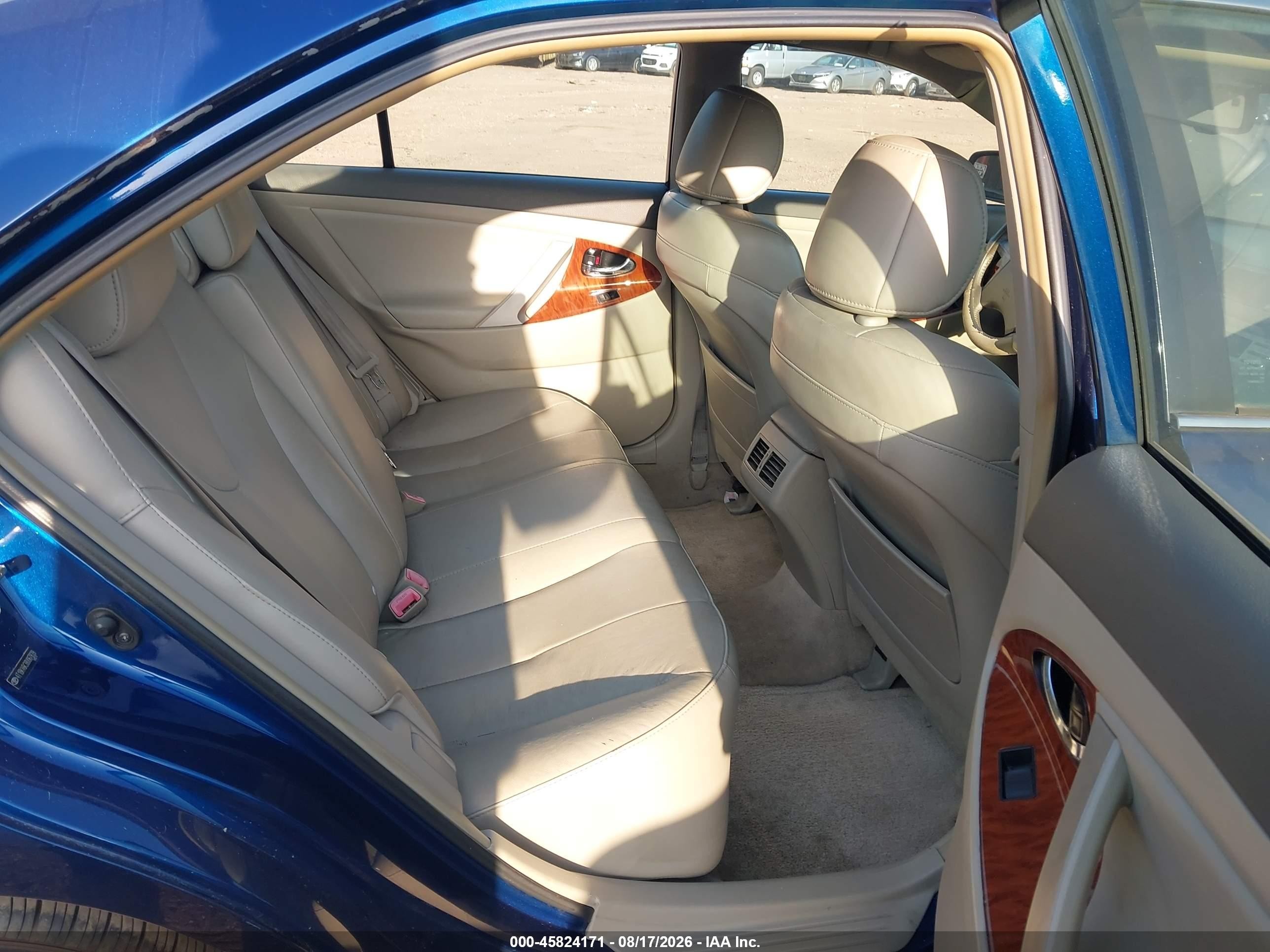 2008 Toyota Camry Xle Blue vin: 4T1BK46K38U067839
