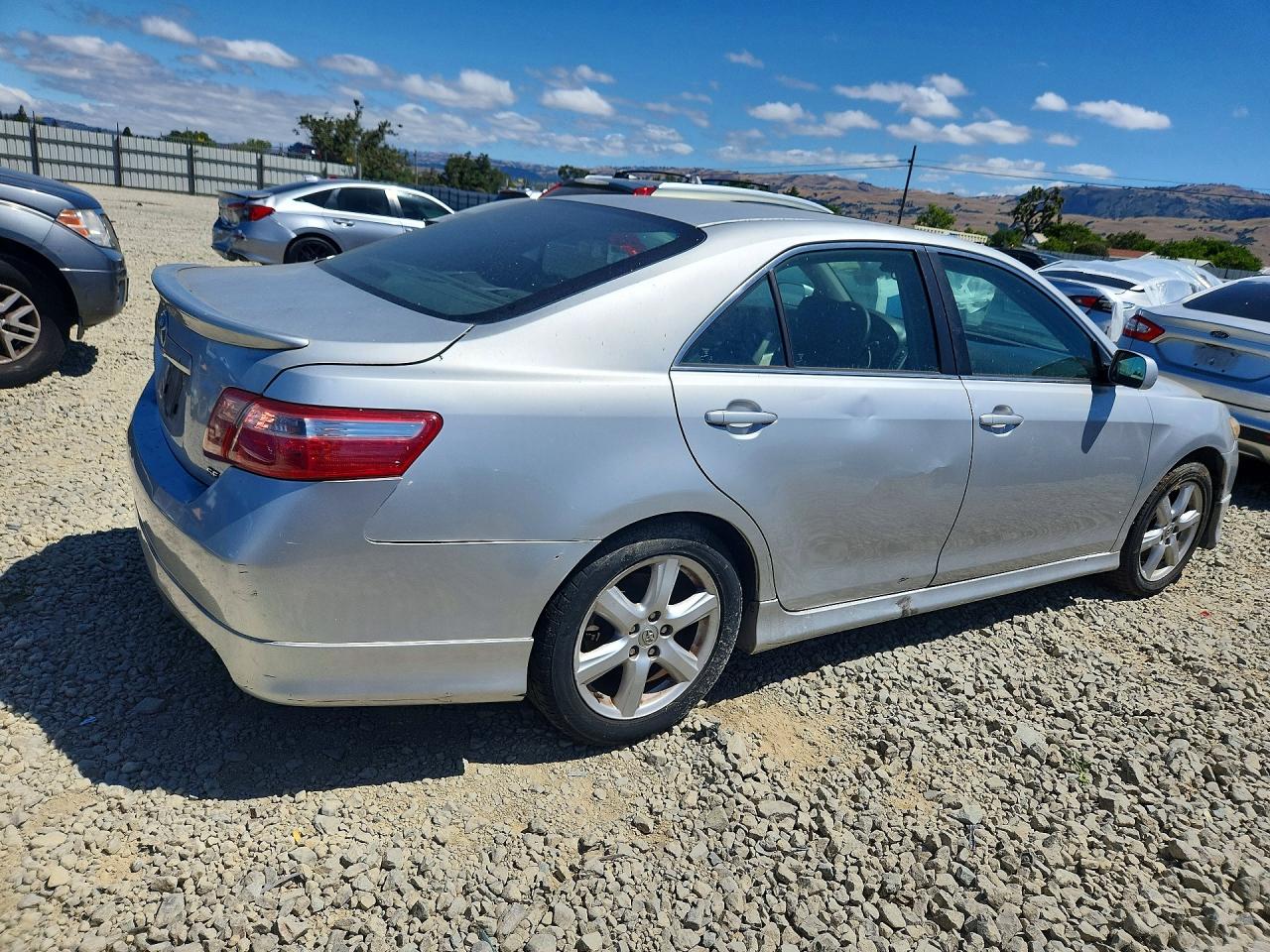 2008 Toyota Camry Se V6 Gray vin: 4T1BK46K38U565569
