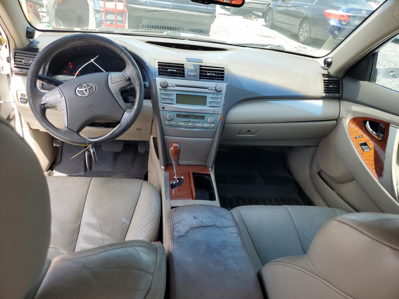 2008 Toyota Camry Xle V6 White vin: 4T1BK46K38U566141