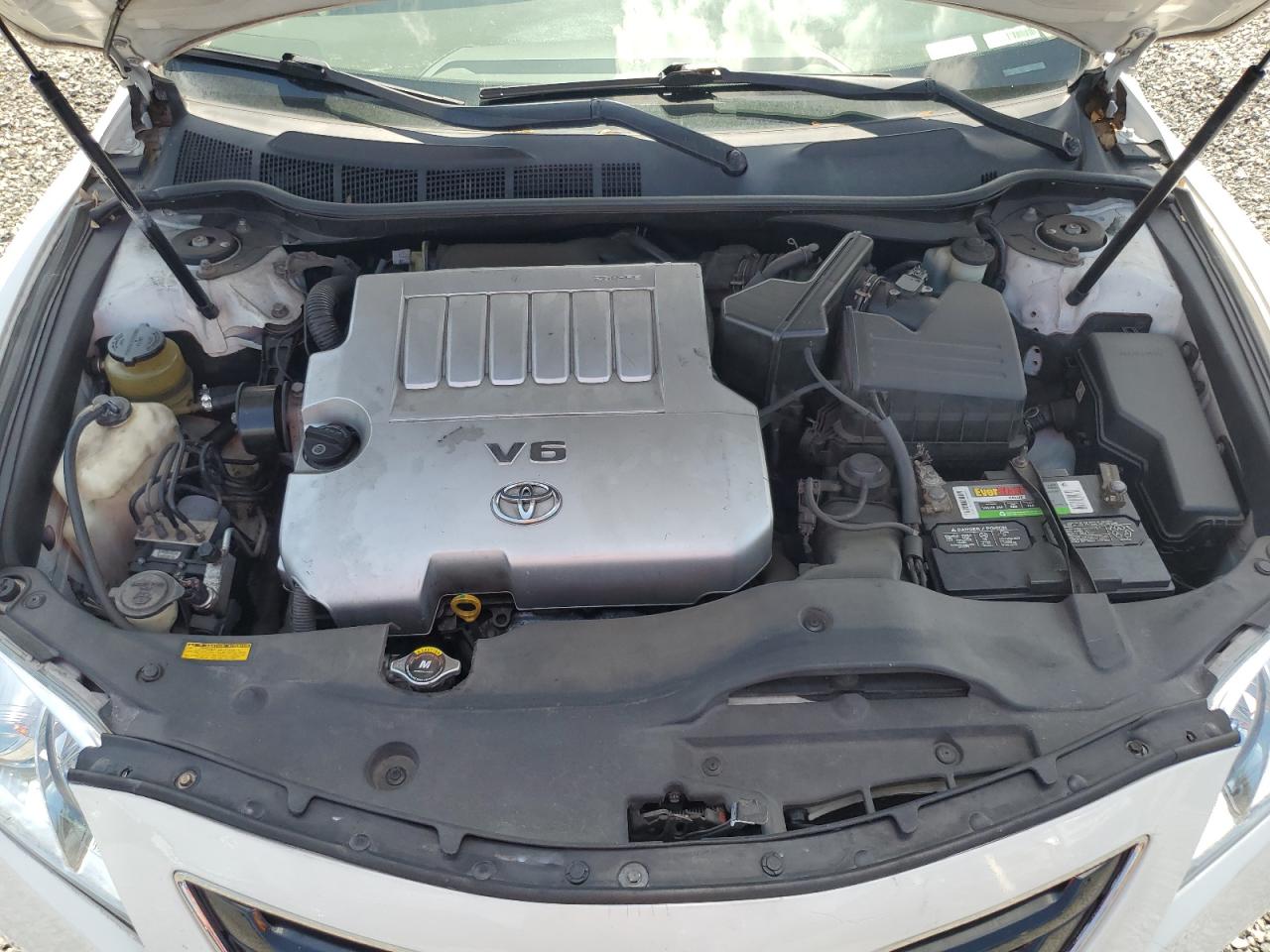 2008 Toyota Camry Xle V6 White vin: 4T1BK46K38U566141