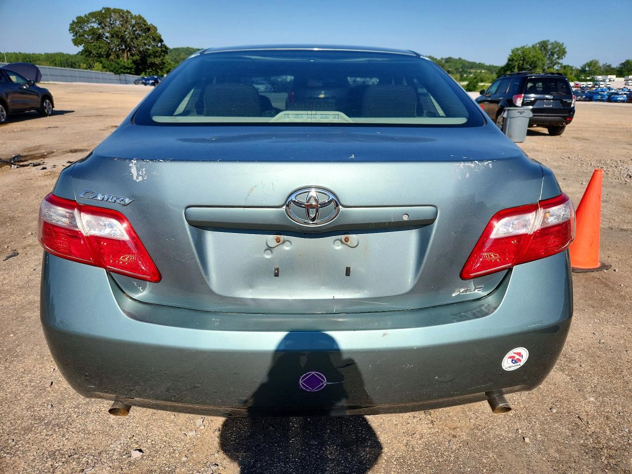 2008 Toyota Camry Xle V6 Turquoise vin: 4T1BK46K38U569864