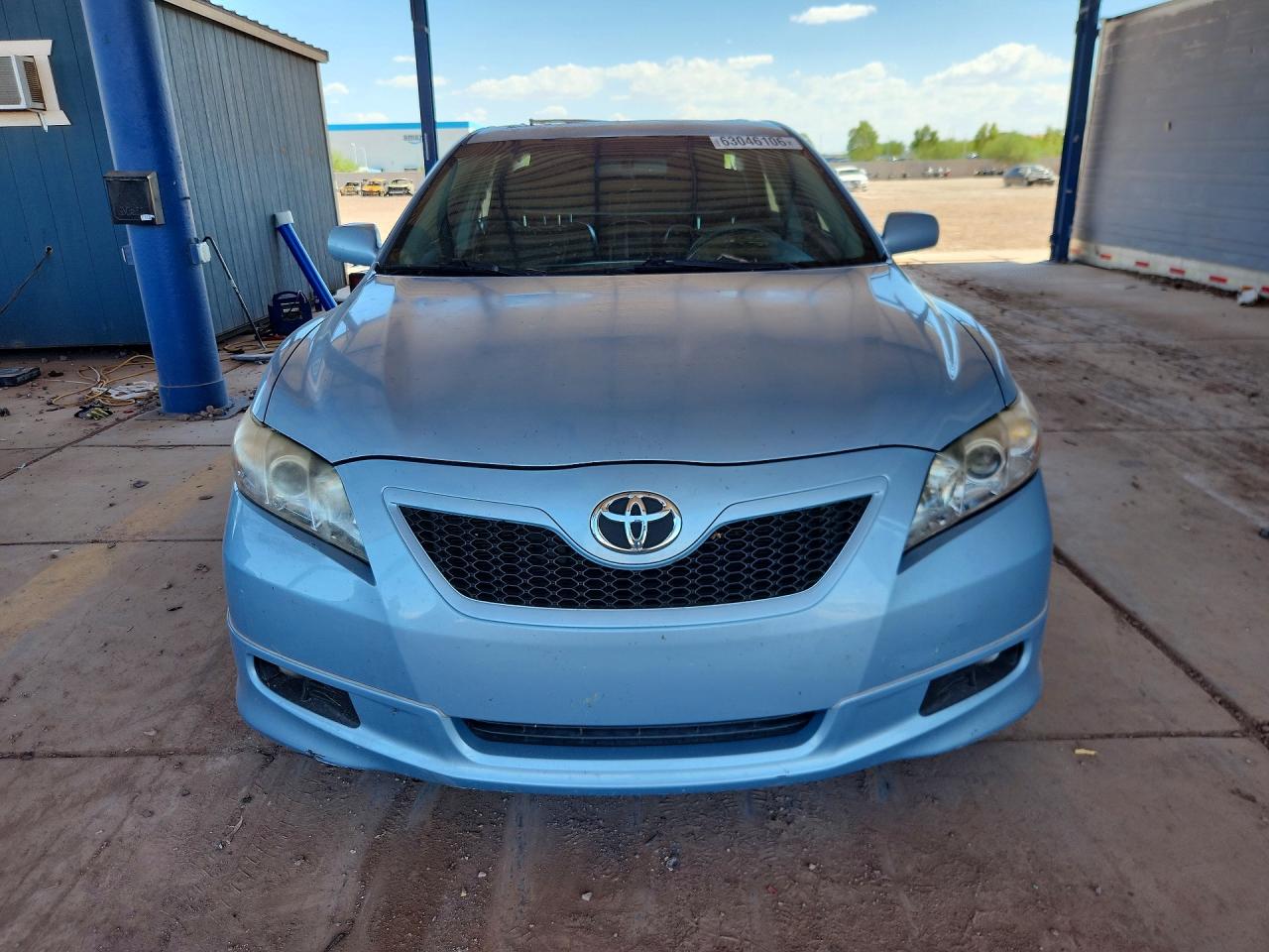 2008 Toyota Camry Se V6 Blue vin: 4T1BK46K38U573218