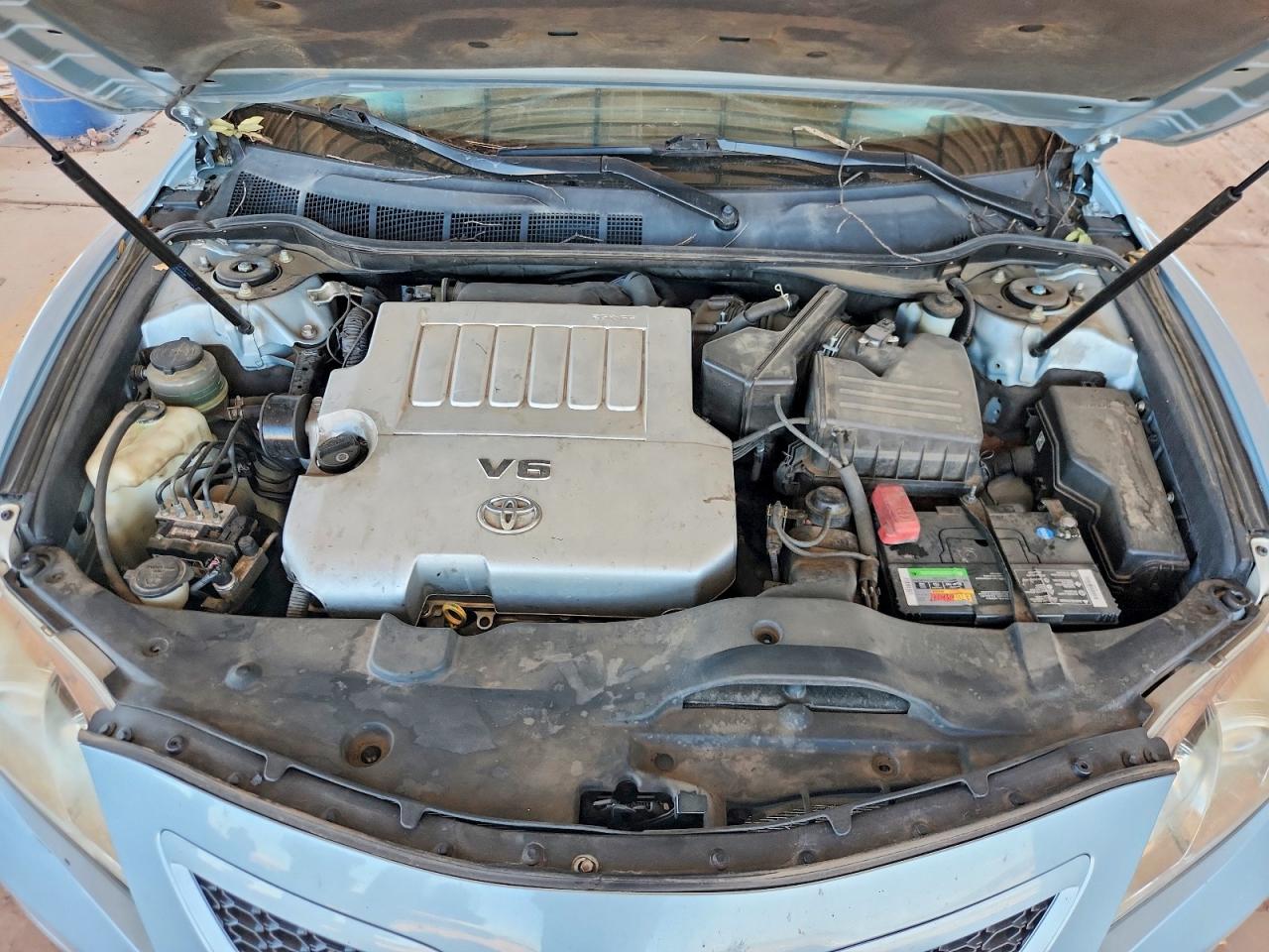 2008 Toyota Camry Se V6 Blue vin: 4T1BK46K38U573218