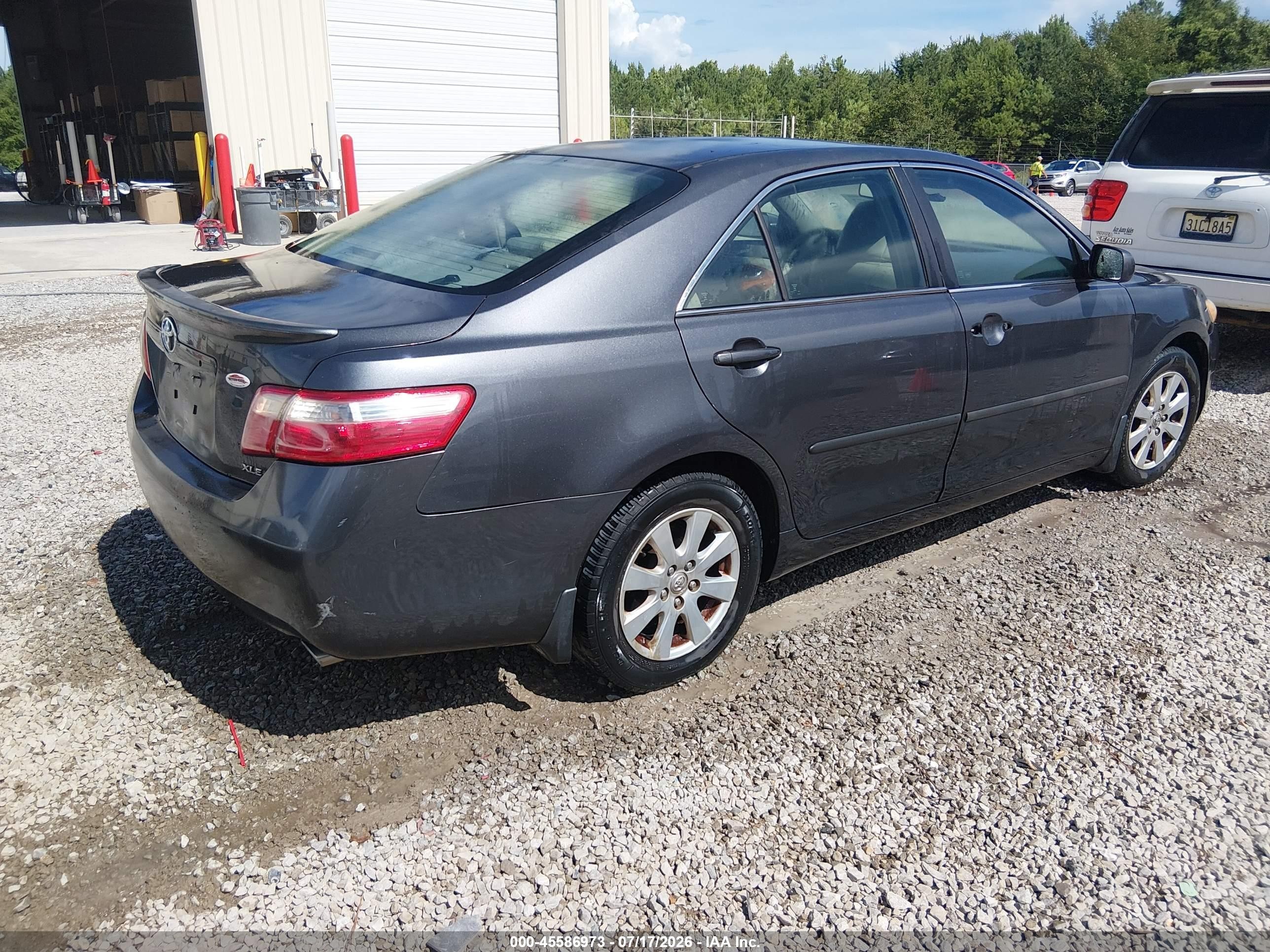 2009 Toyota Camry Xle V6 Gray vin: 4T1BK46K39U078227