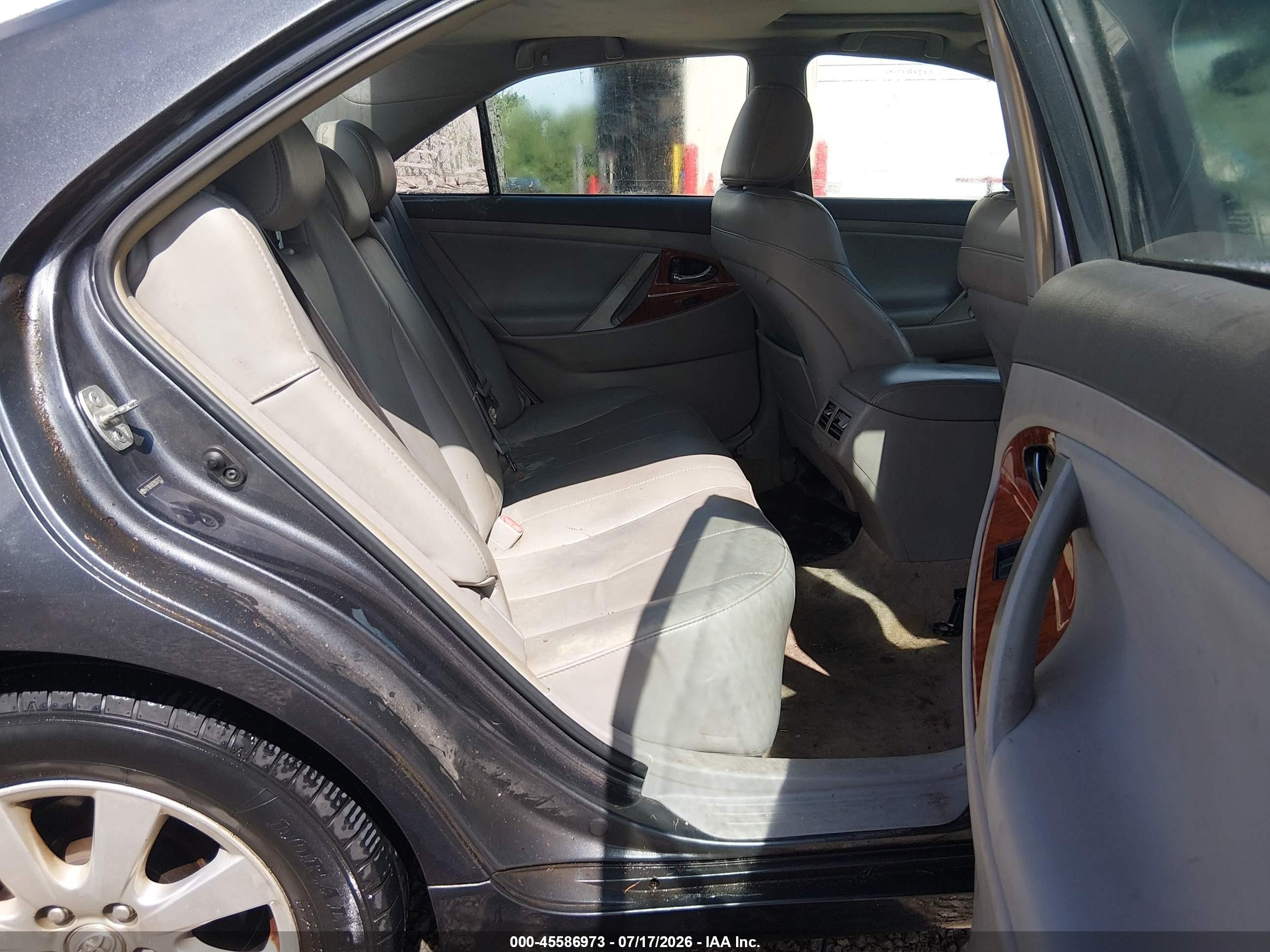 2009 Toyota Camry Xle V6 Gray vin: 4T1BK46K39U078227