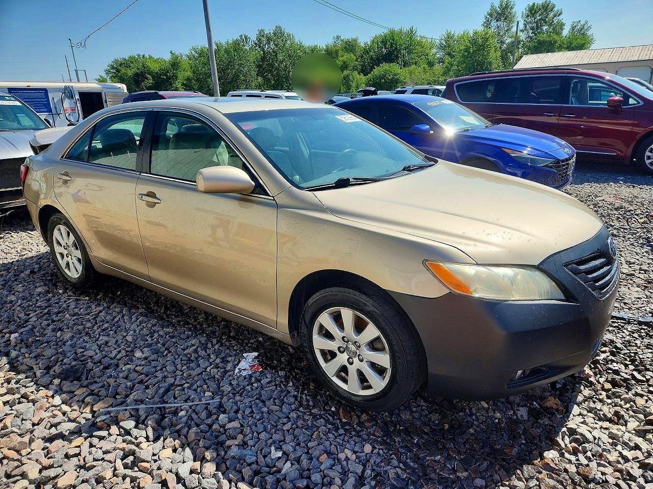 2009 Toyota Camry Xle V6 Gold vin: 4T1BK46K39U583877
