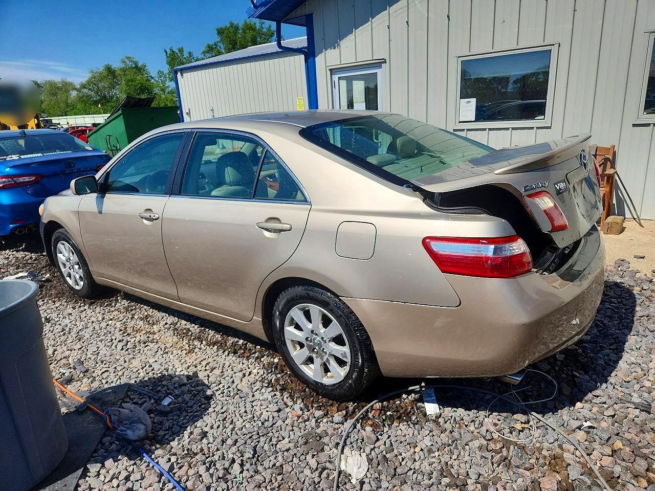 2009 Toyota Camry Xle V6 Gold vin: 4T1BK46K39U583877