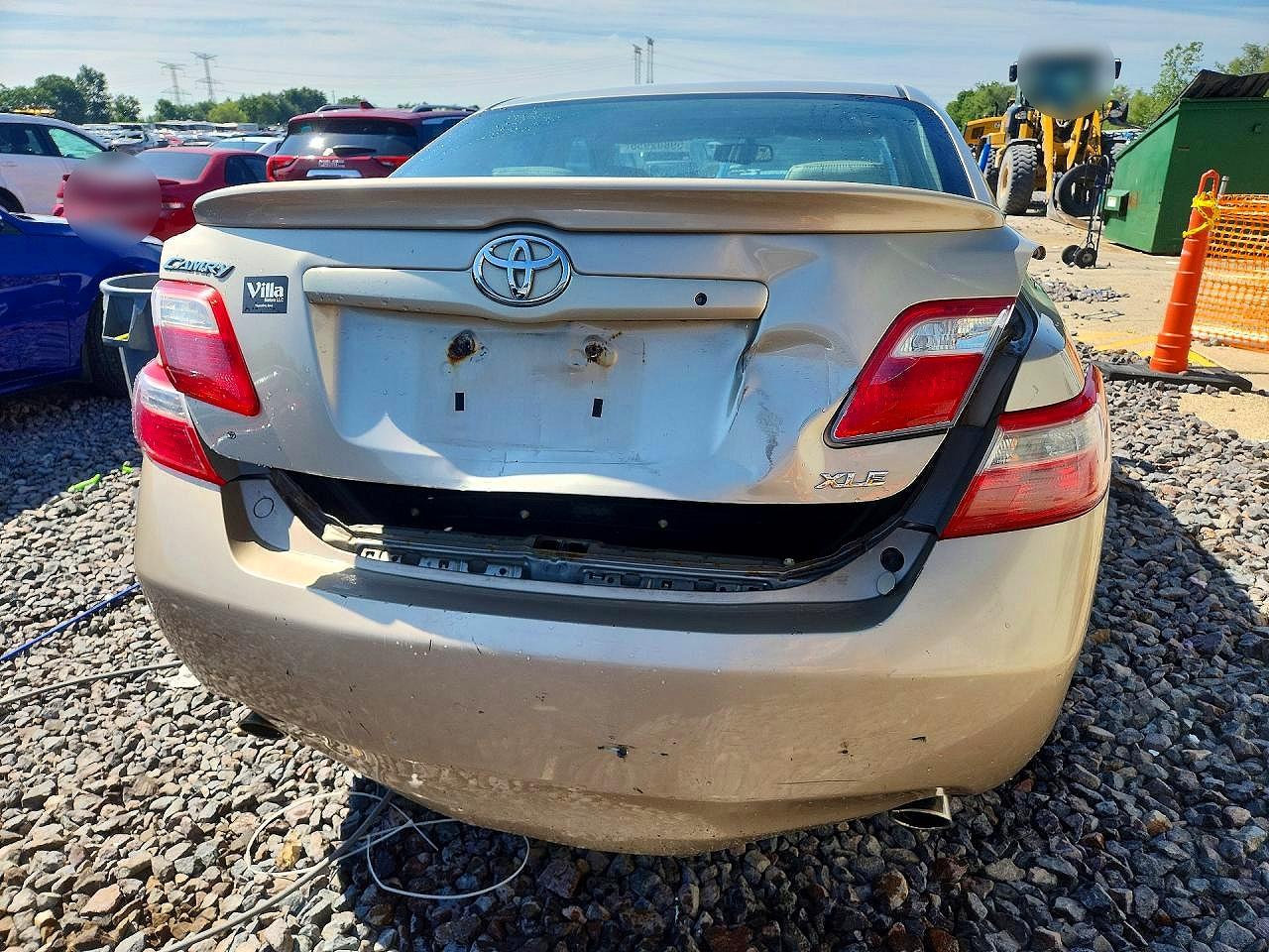 2009 Toyota Camry Xle V6 Gold vin: 4T1BK46K39U583877