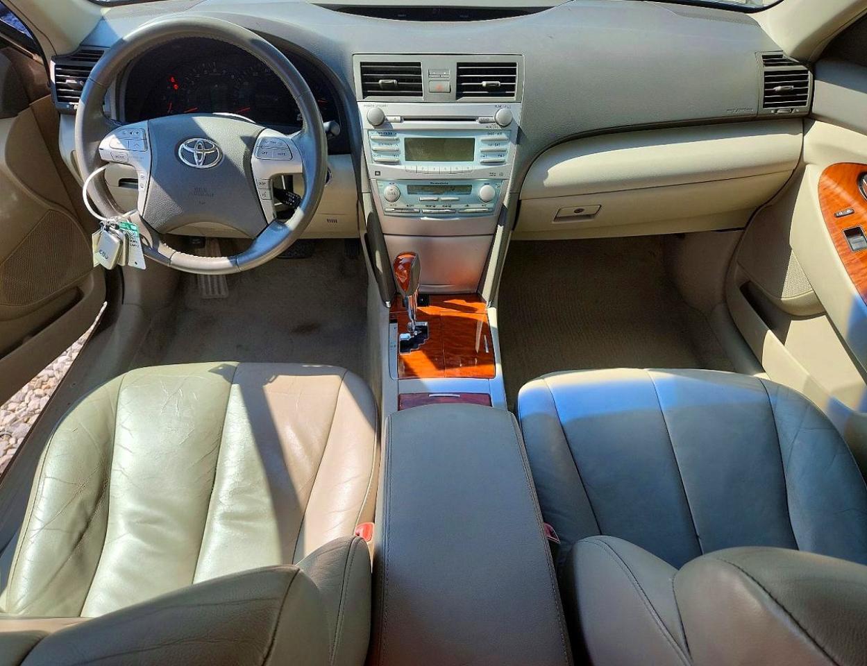 2009 Toyota Camry Xle V6 Gold vin: 4T1BK46K39U583877