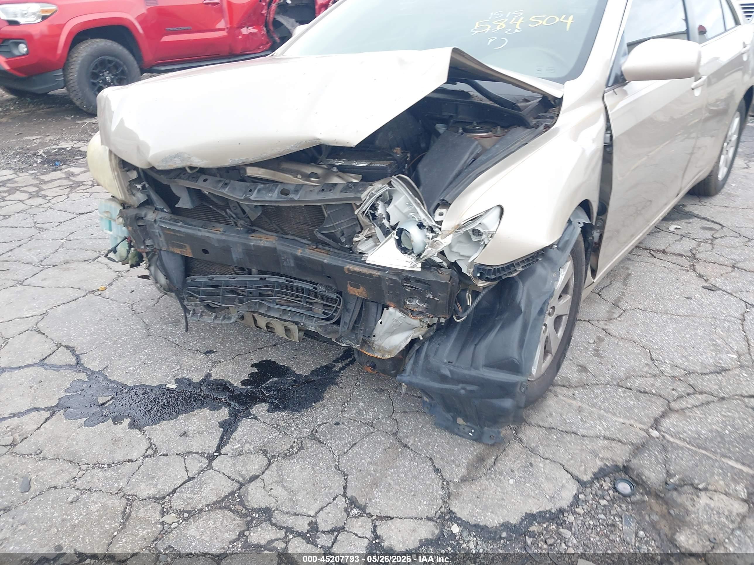 2009 Toyota Camry Xle V6 Gold vin: 4T1BK46K39U584804
