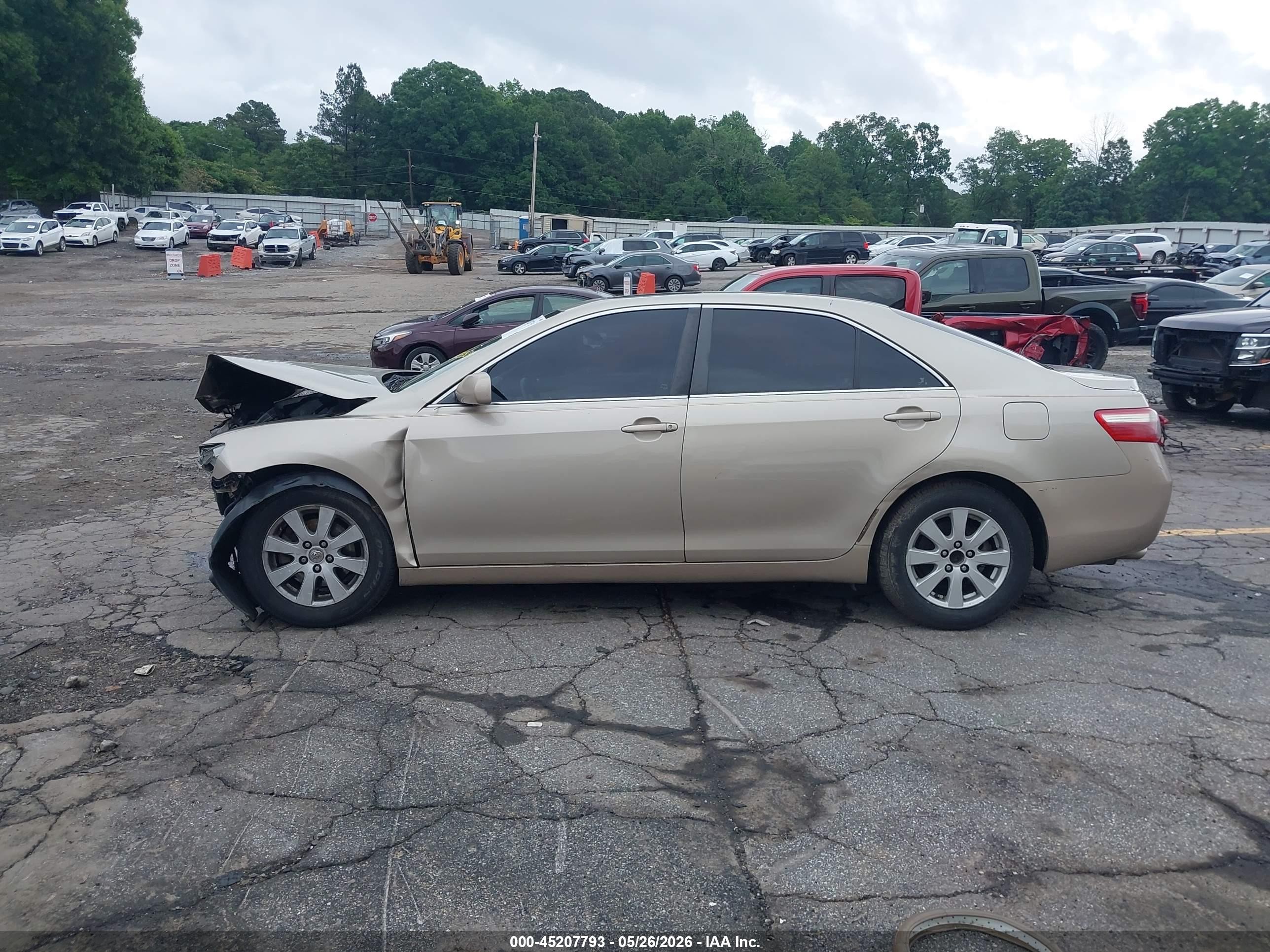 2009 Toyota Camry Xle V6 Gold vin: 4T1BK46K39U584804