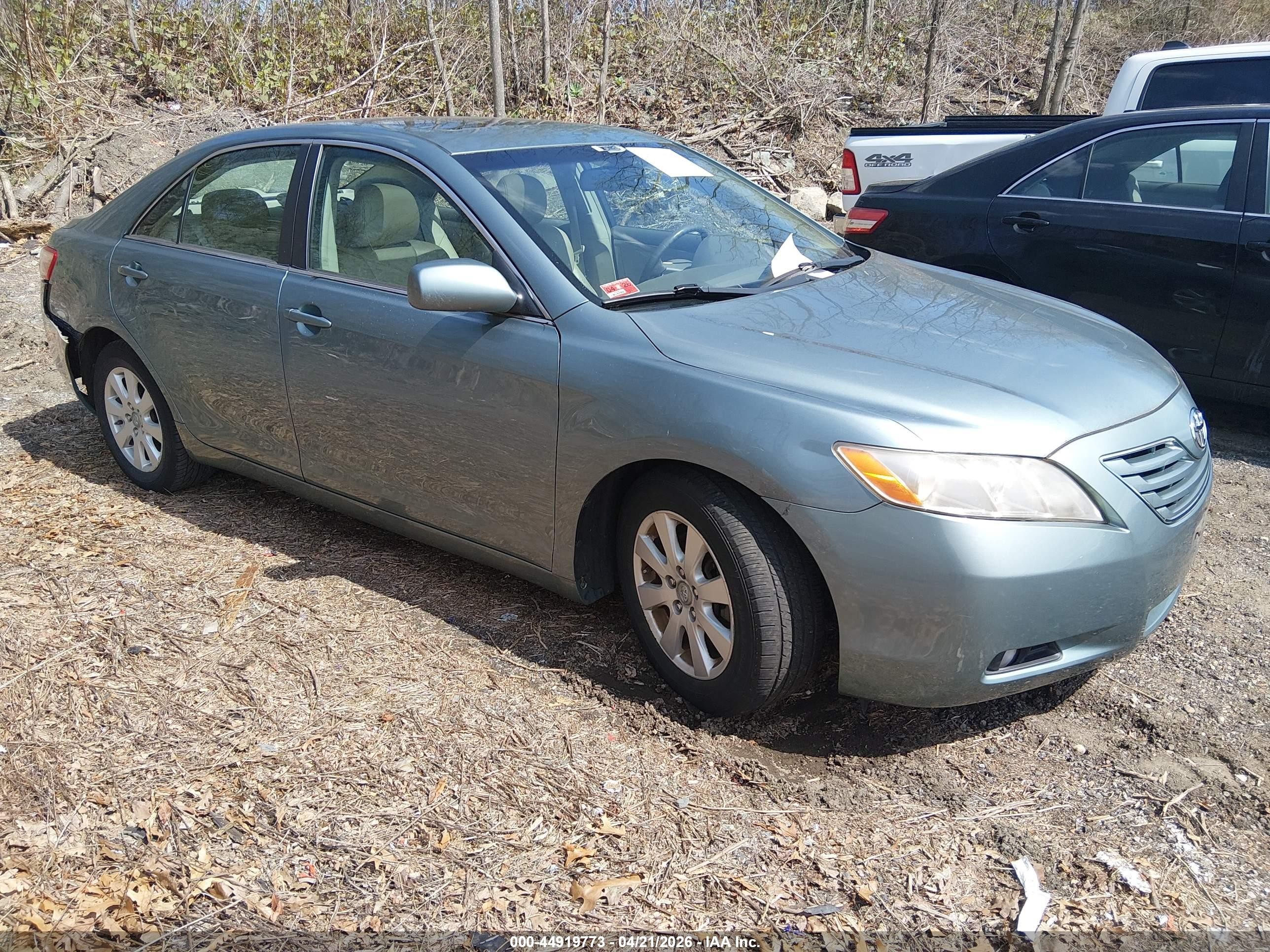 2009 Toyota Camry Xle V6 Blue vin: 4T1BK46K39U585550