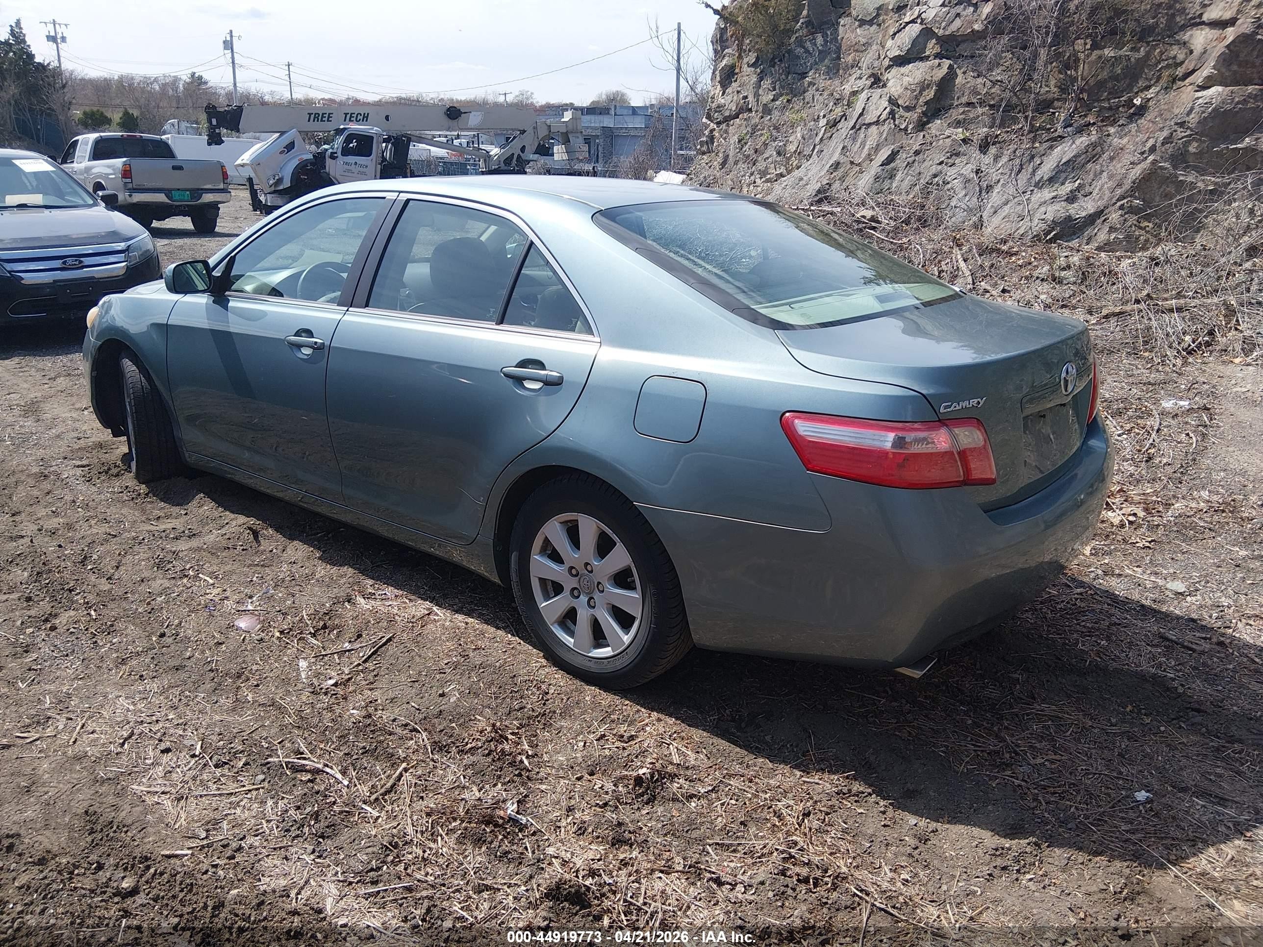 2009 Toyota Camry Xle V6 Blue vin: 4T1BK46K39U585550
