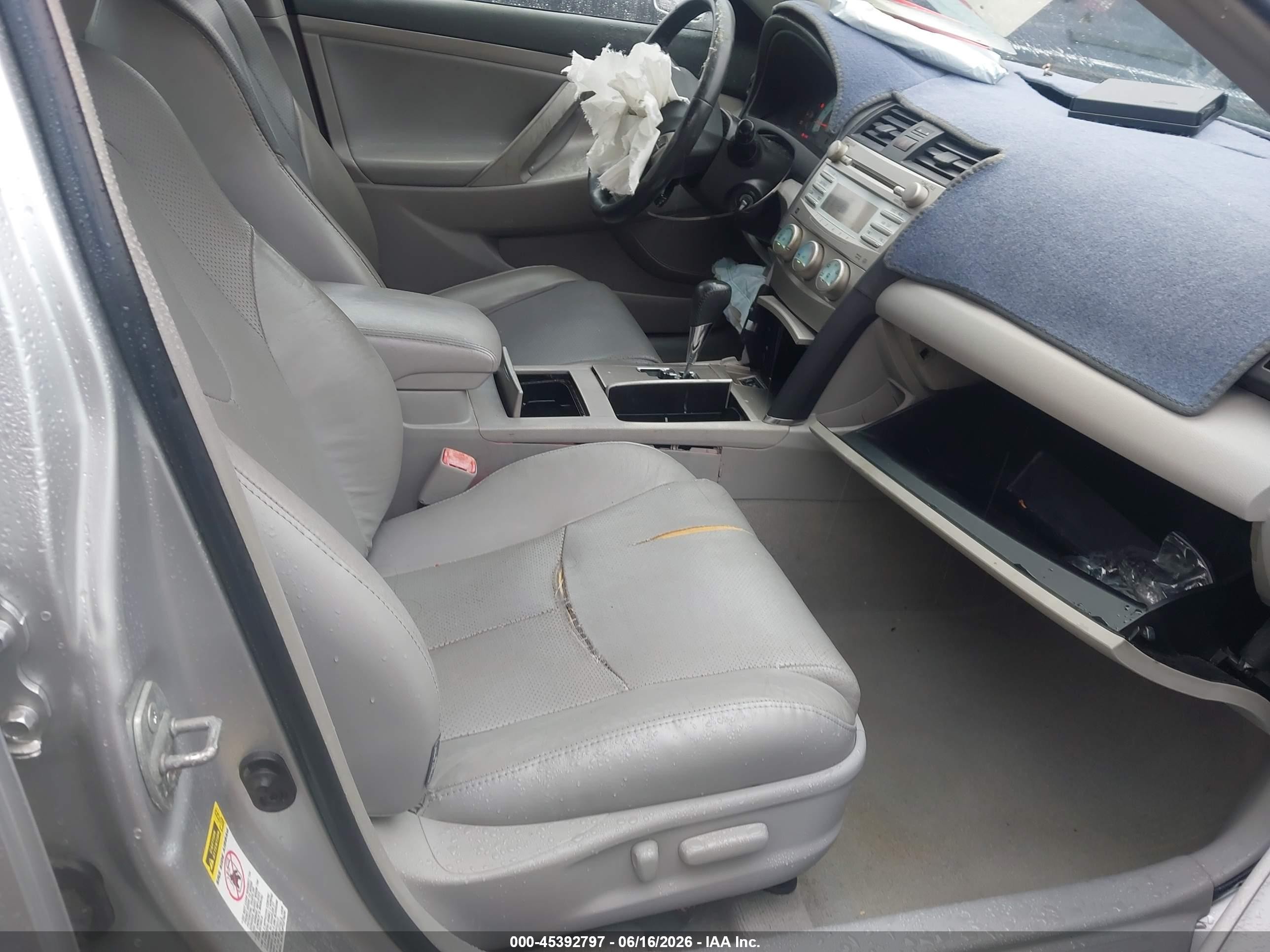 2009 Toyota Camry Se V6 Серебряный vin: 4T1BK46K39U587671