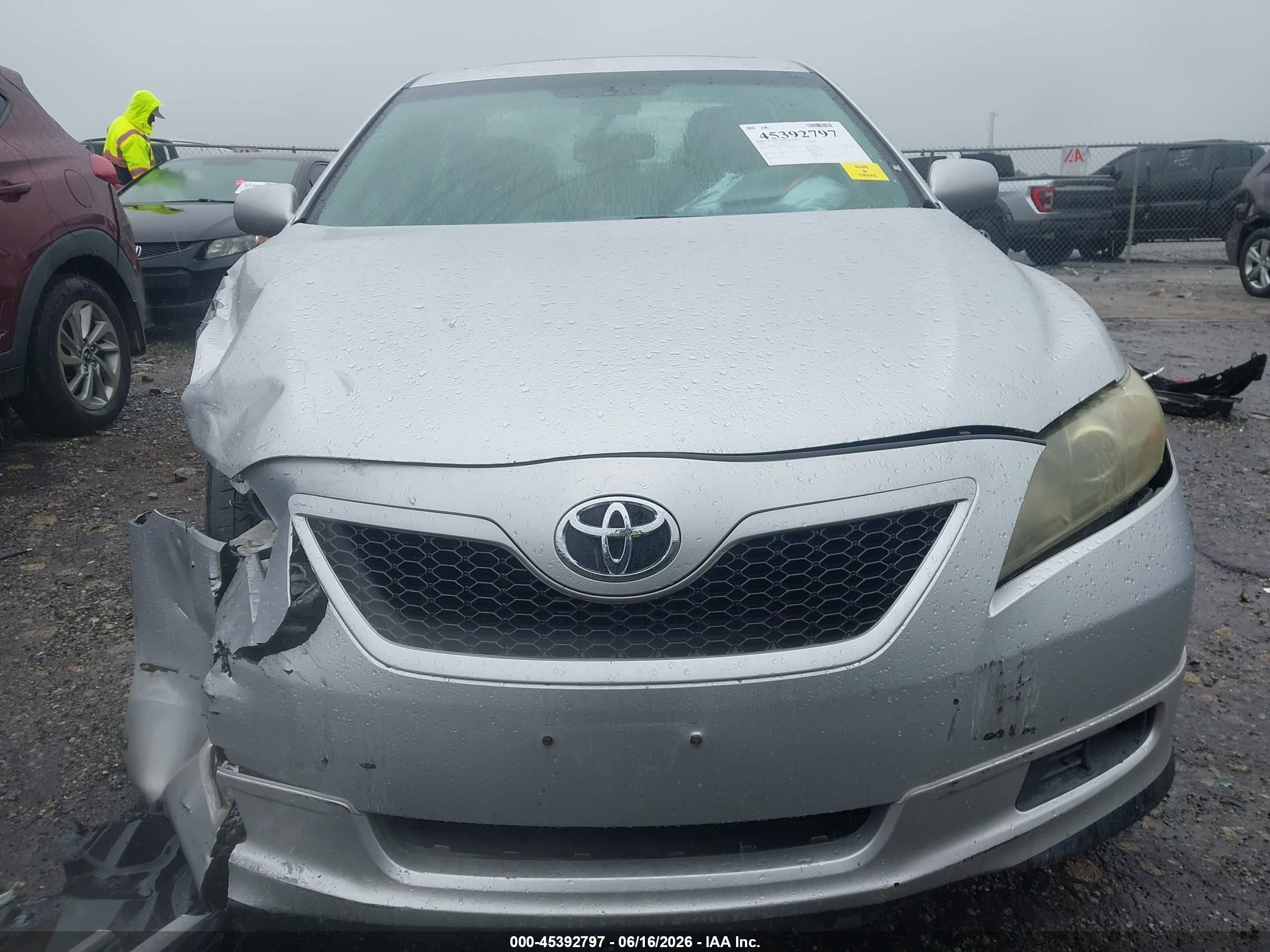 2009 Toyota Camry Se V6 Серебряный vin: 4T1BK46K39U587671
