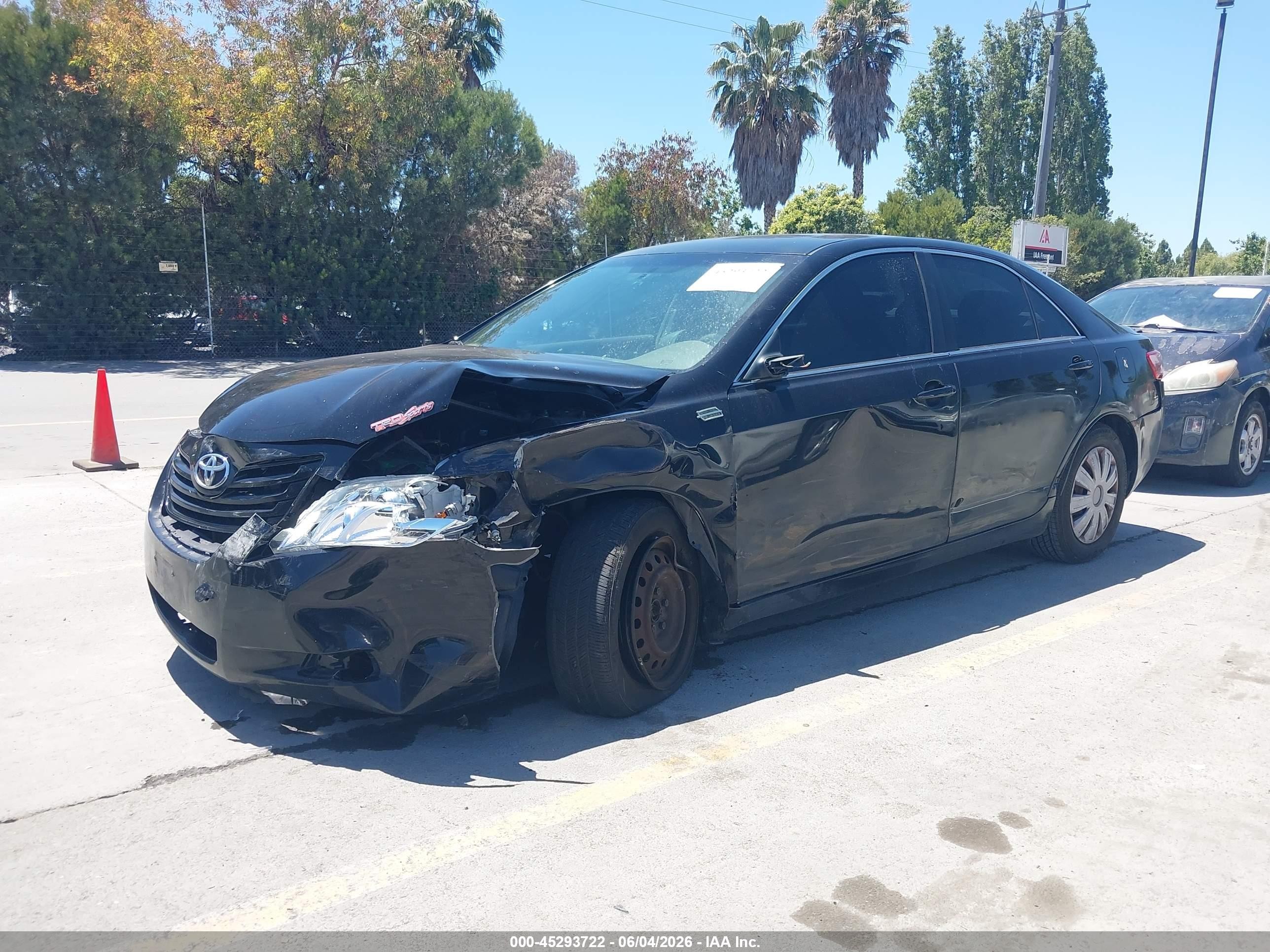 2009 Toyota Camry Le V6 Черный vin: 4T1BK46K39U589520