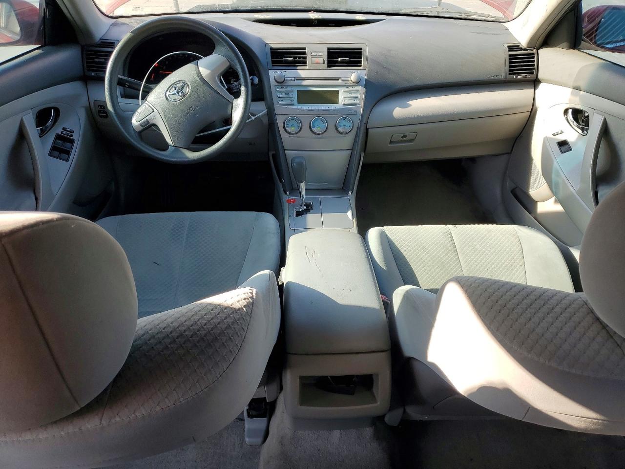 2007 Toyota Camry Le V6 Red vin: 4T1BK46K47U016784