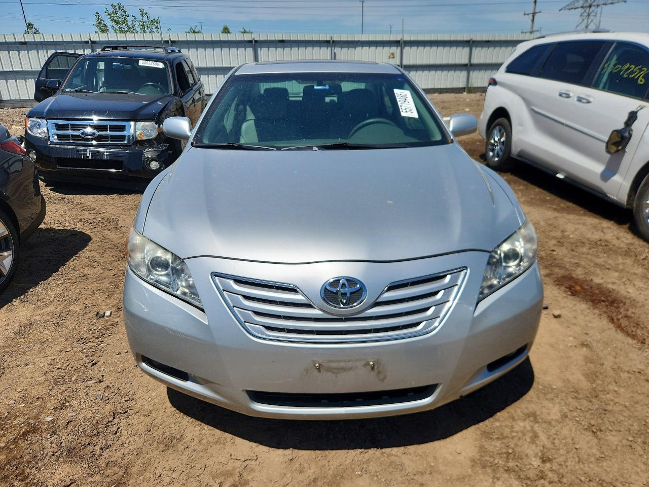 2007 Toyota Camry Xle V6 Silver vin: 4T1BK46K47U023055