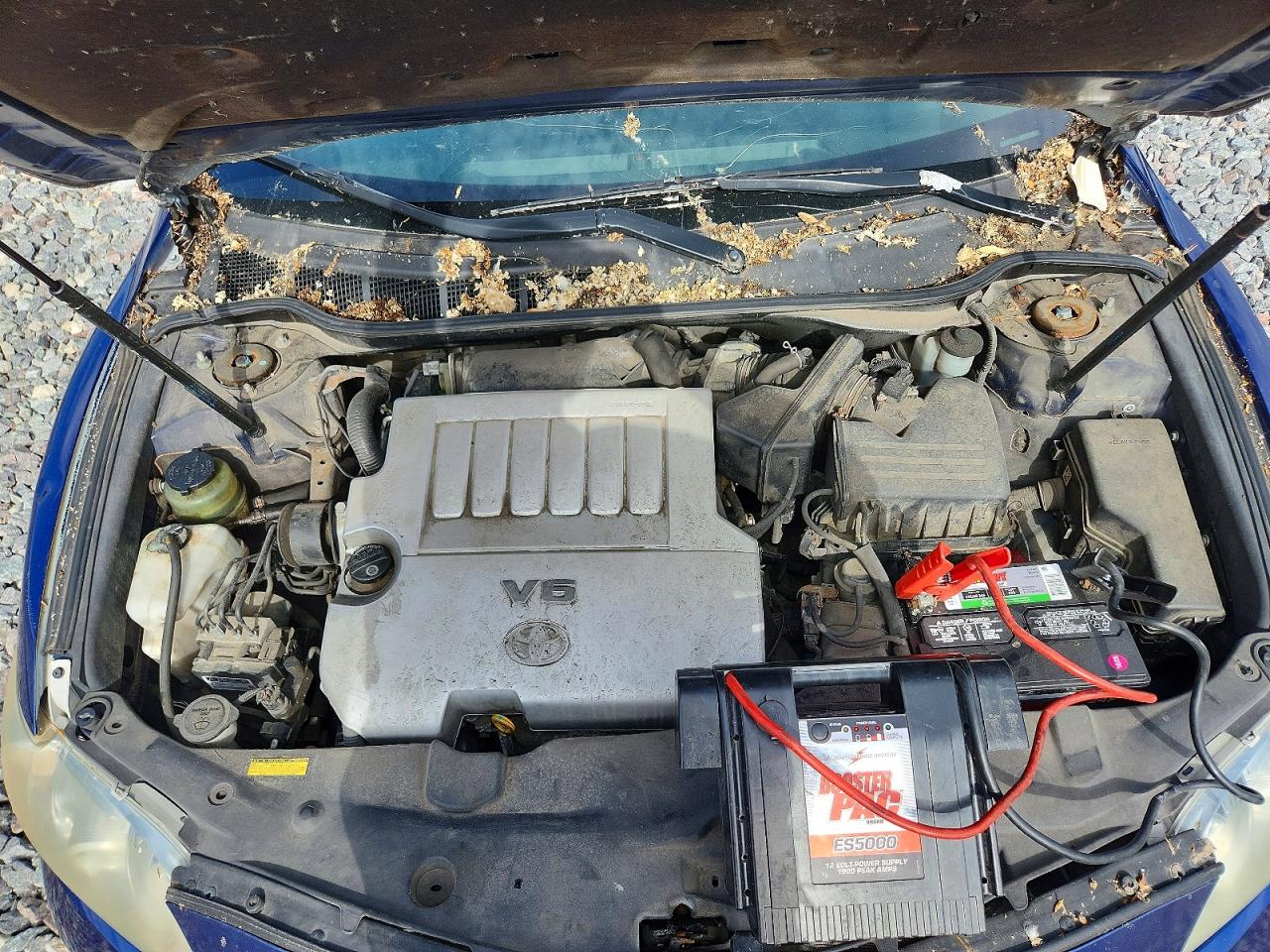 2007 Toyota Camry Se V6 Blue vin: 4T1BK46K47U024755