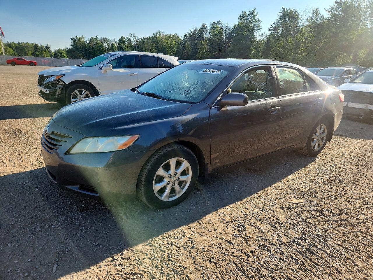 2007 Toyota Camry Le V6 Угольный vin: 4T1BK46K47U043533