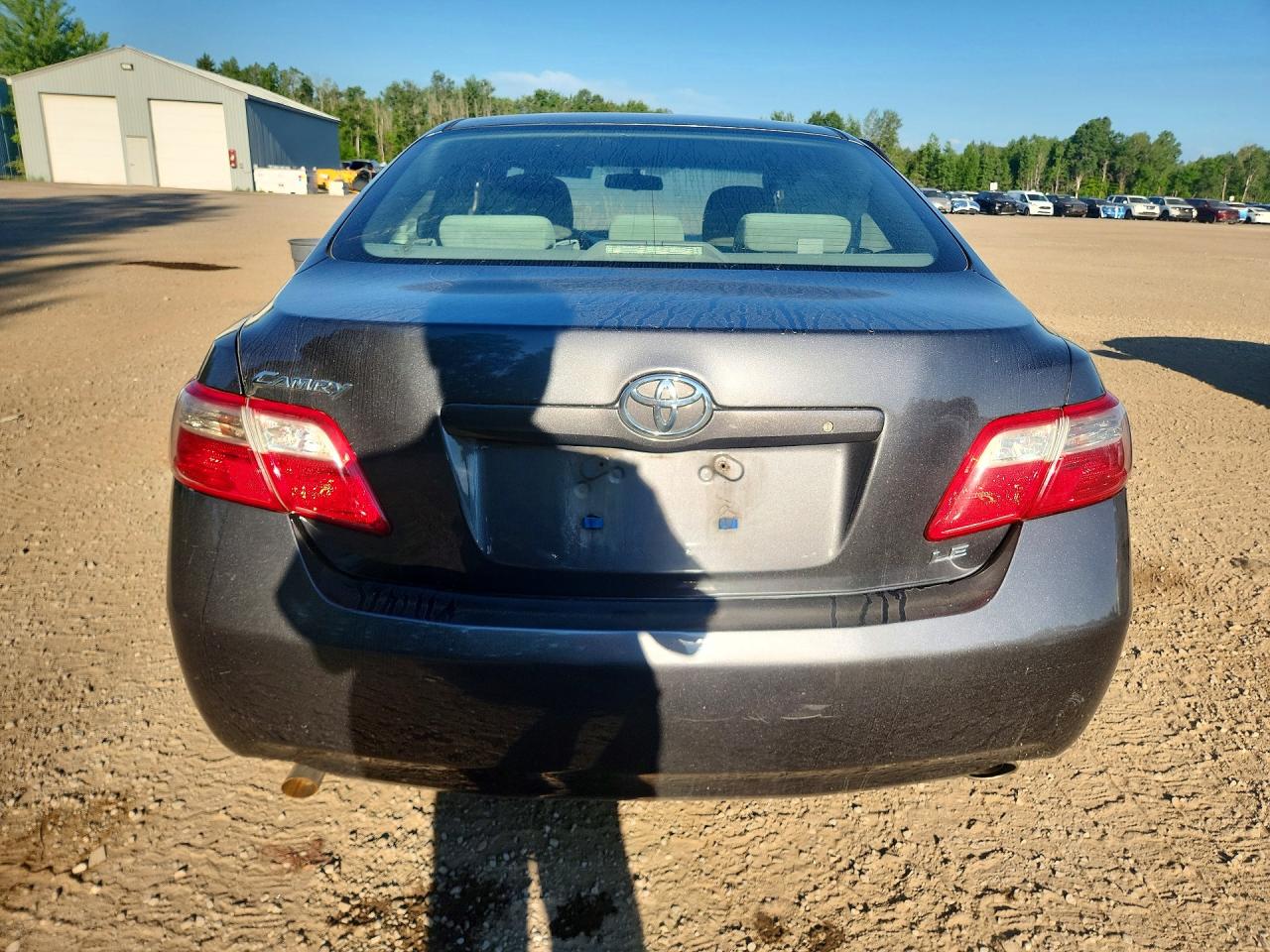 2007 Toyota Camry Le V6 Charcoal vin: 4T1BK46K47U043533