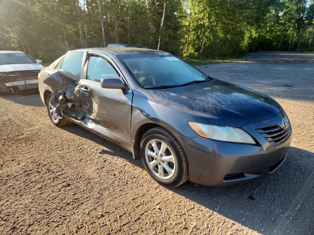 2007 Toyota Camry Le V6 Charcoal vin: 4T1BK46K47U043533