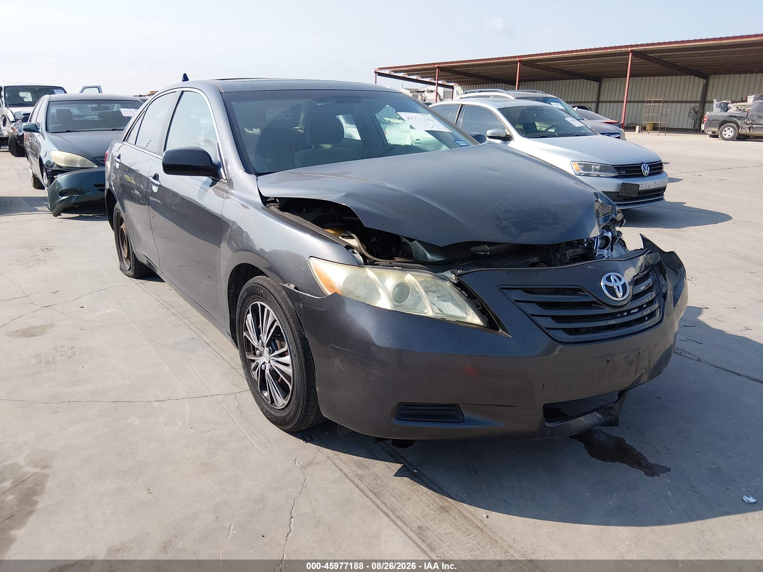2007 Toyota Camry Le V6 Gray vin: 4T1BK46K47U508540