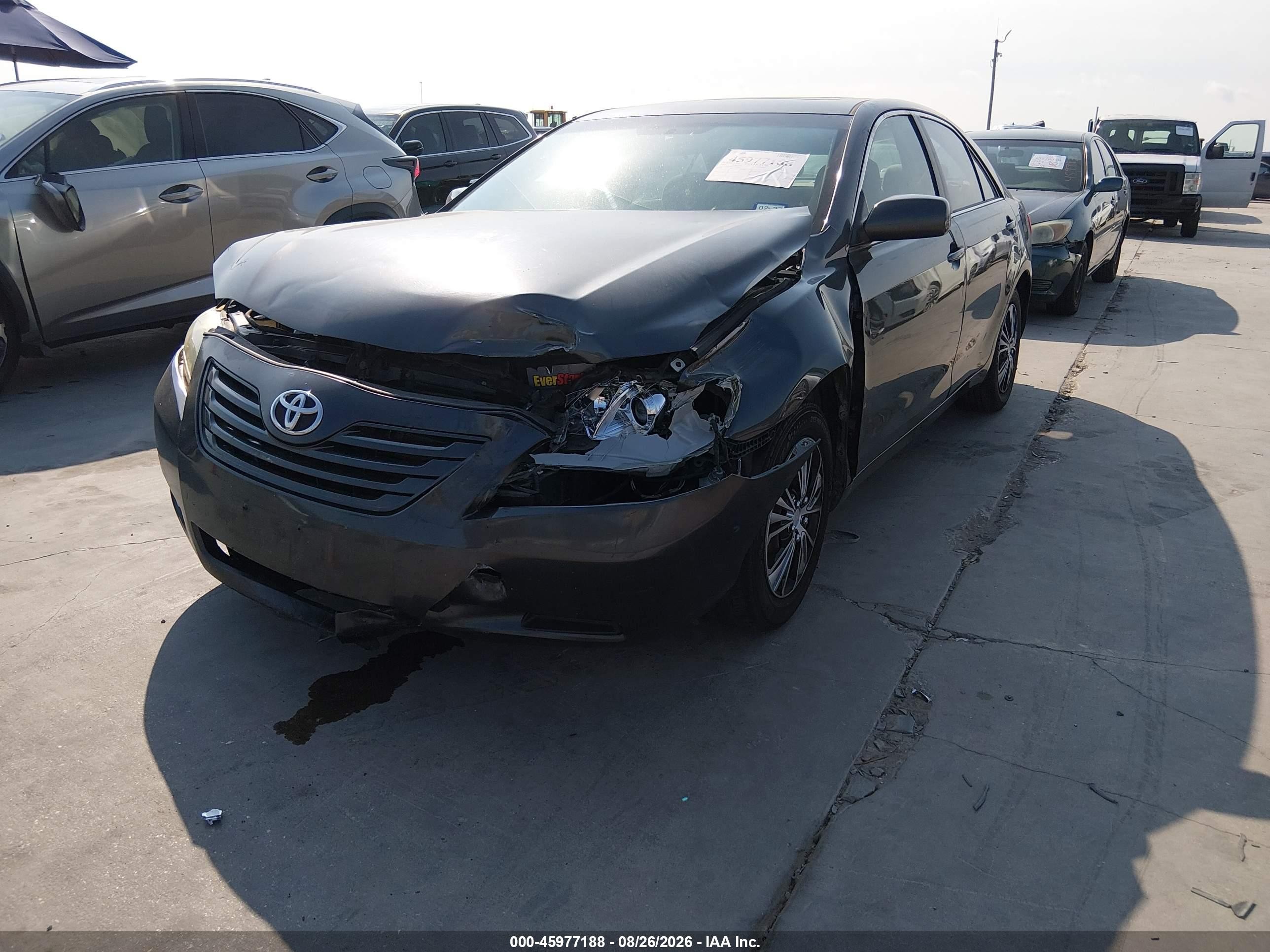 2007 Toyota Camry Le V6 Серый vin: 4T1BK46K47U508540