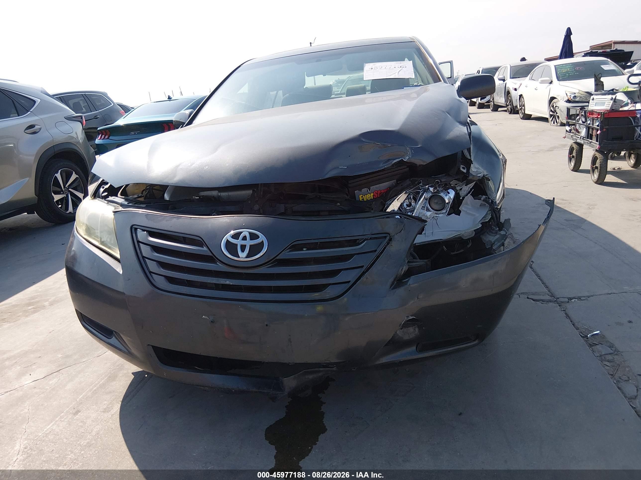 2007 Toyota Camry Le V6 Серый vin: 4T1BK46K47U508540