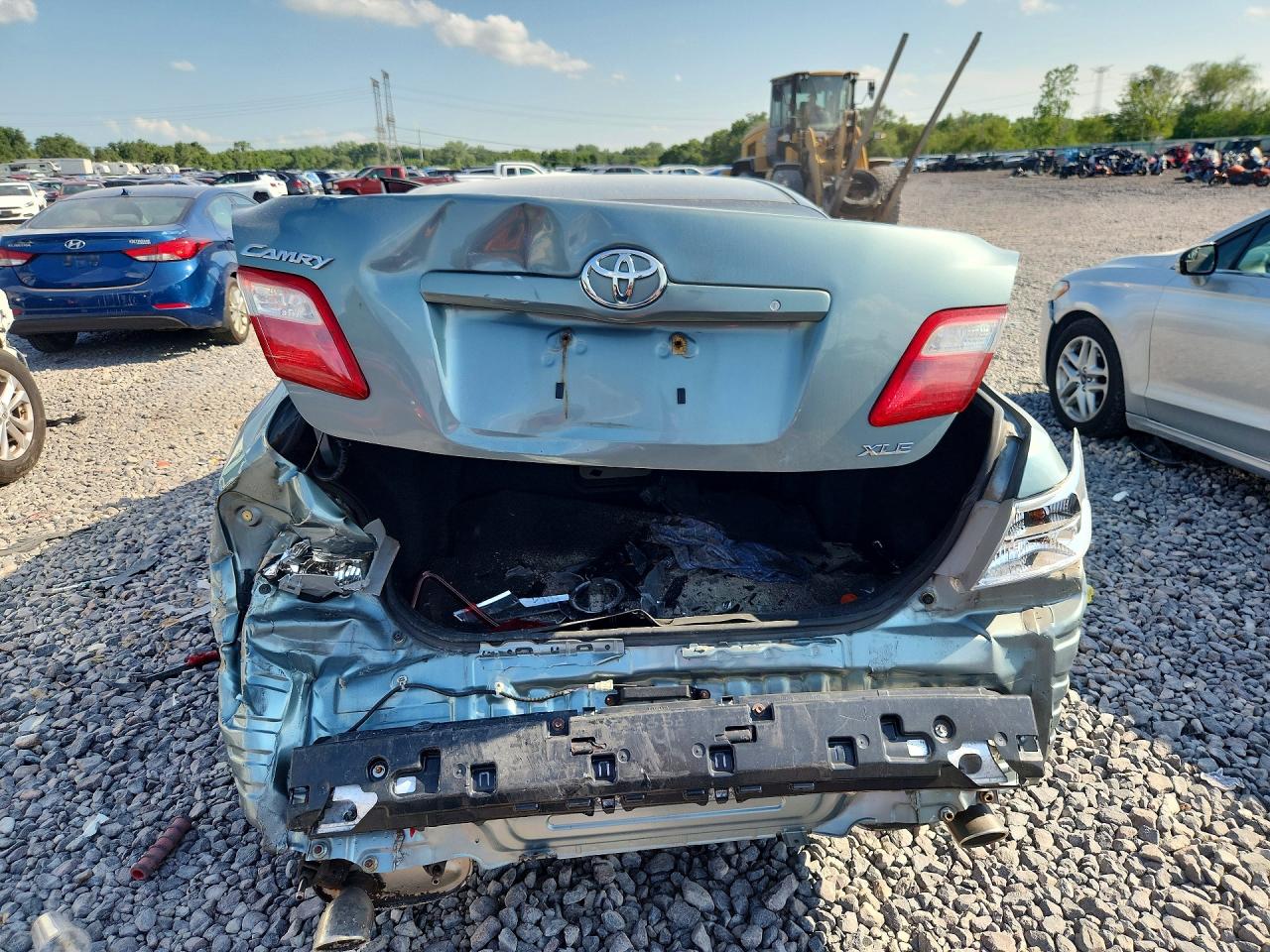 2007 Toyota Camry Le Turquoise vin: 4T1BK46K47U548620