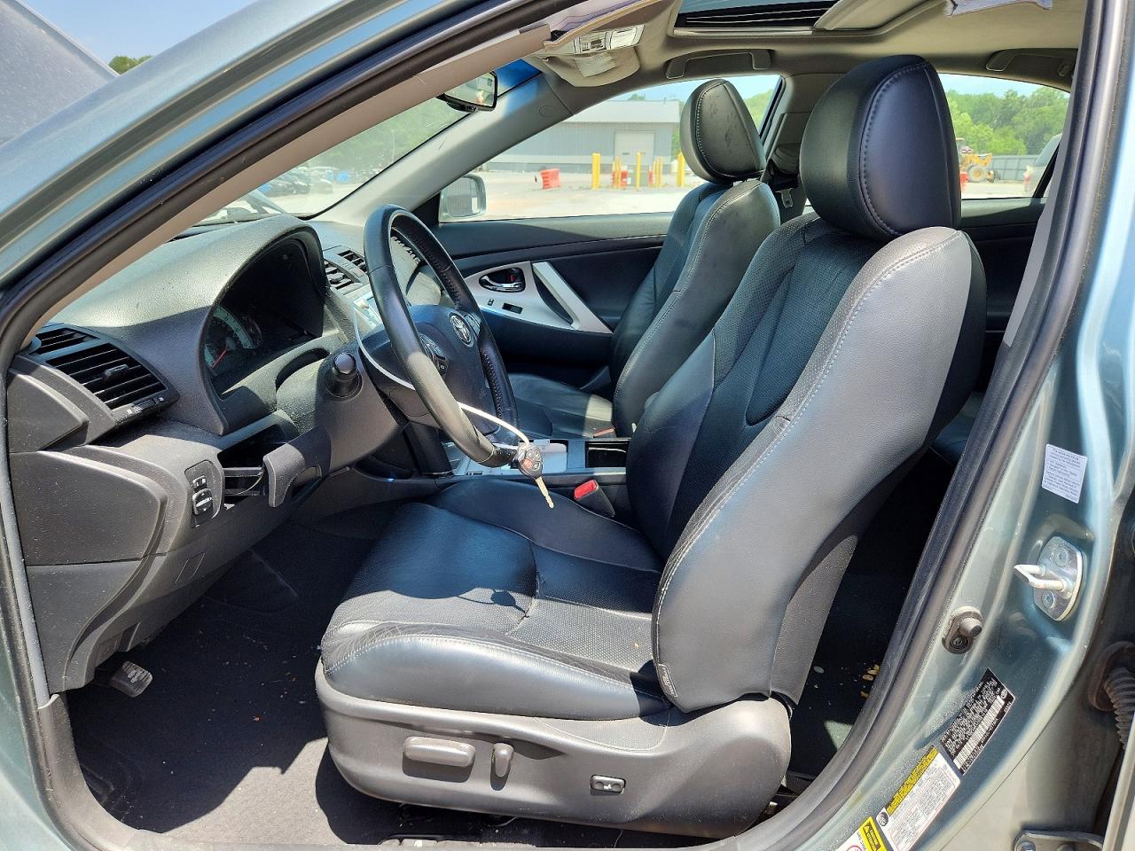 2007 Toyota Camry Se V6 Blue vin: 4T1BK46K47U551419
