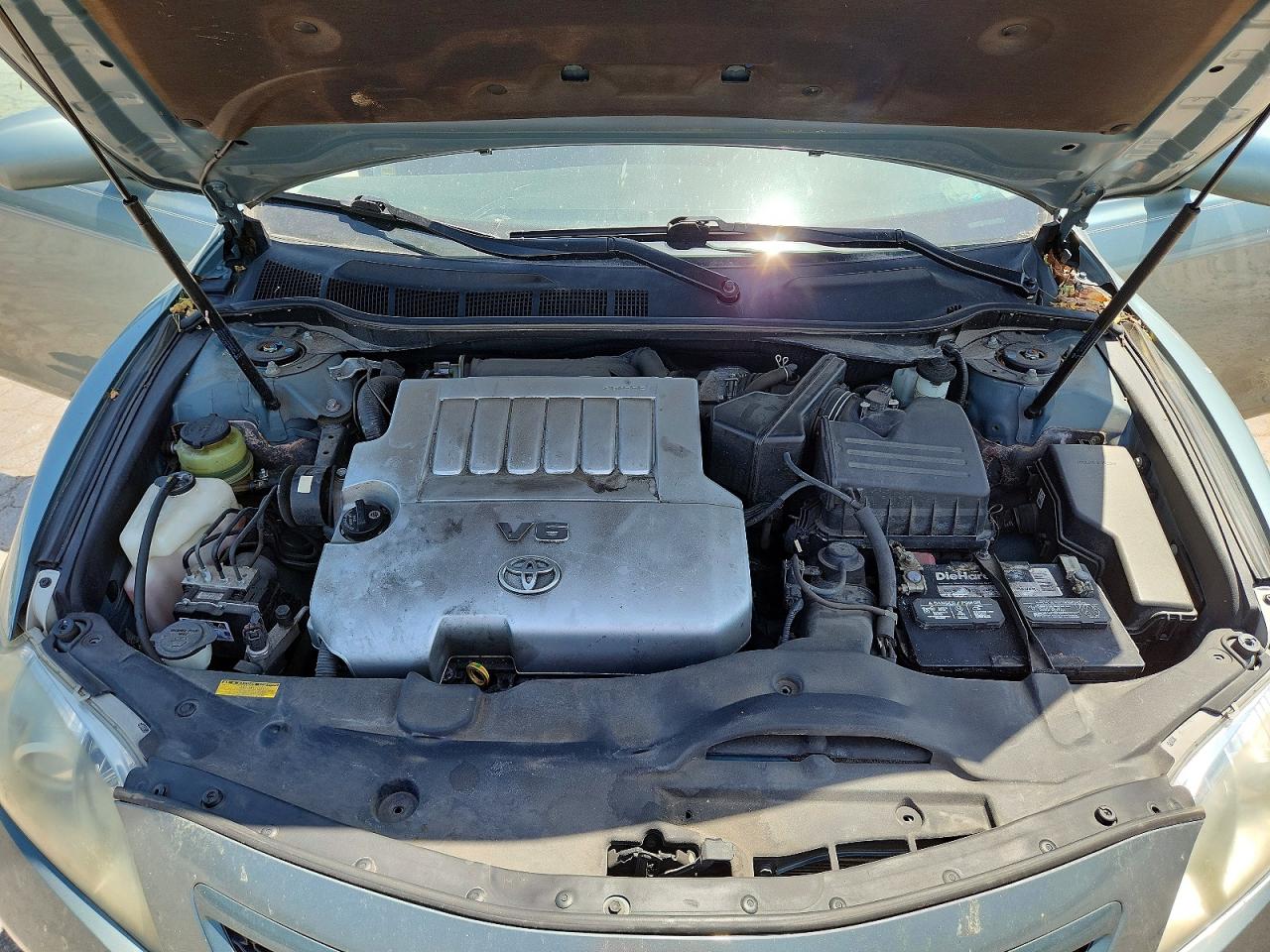 2007 Toyota Camry Se V6 Blue vin: 4T1BK46K47U551419