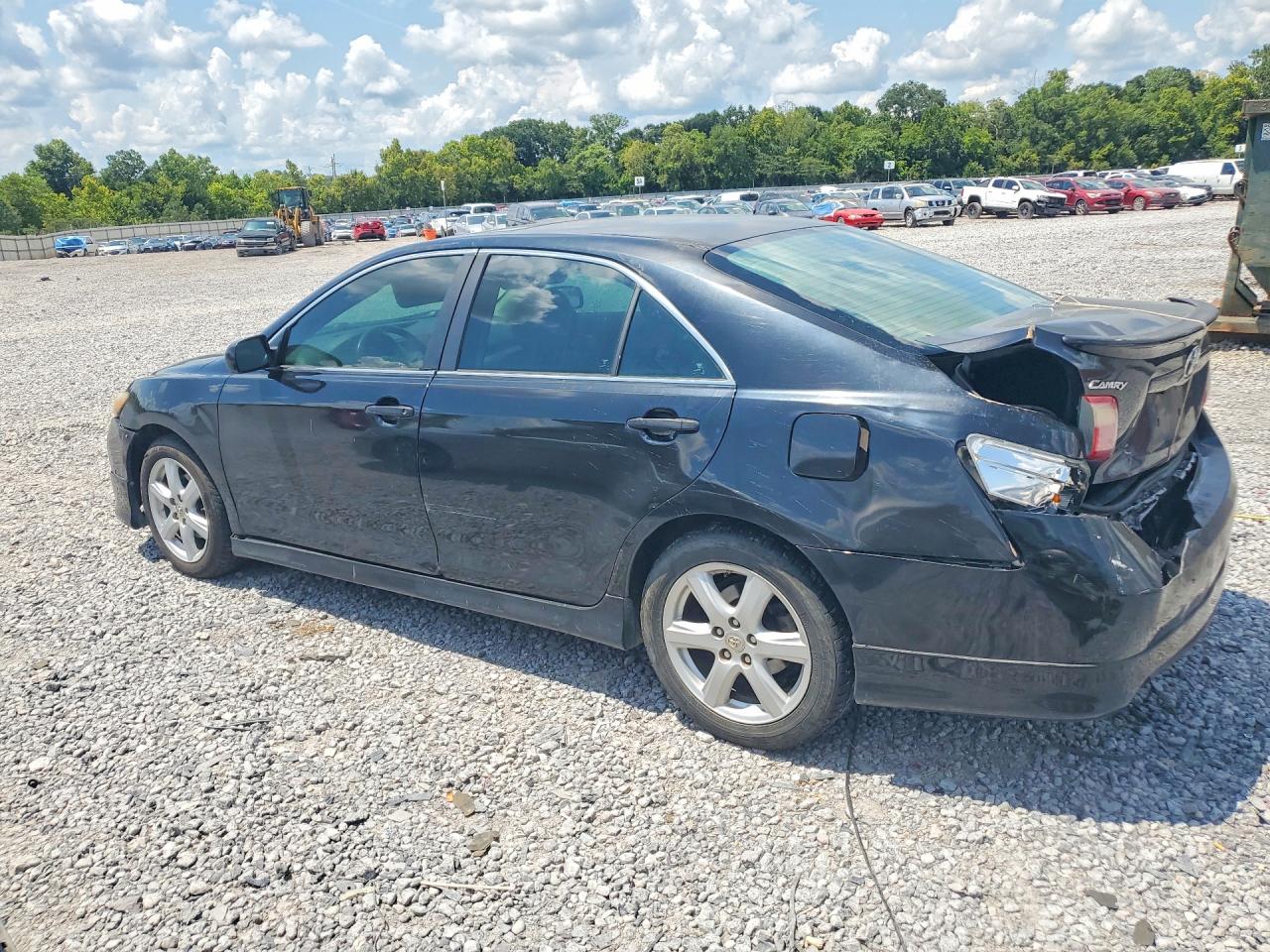 2007 Toyota Camry Se V6 Black vin: 4T1BK46K47U553610